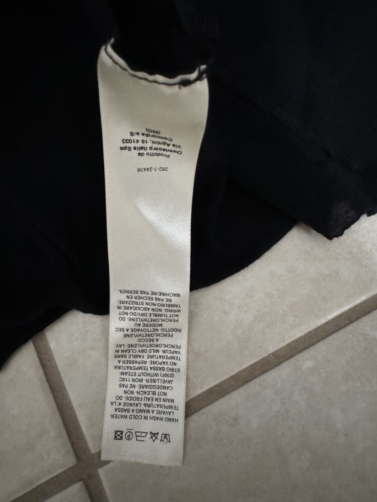 Rick Owens Rick Owens Tommy Tee one size Size US M / EU 48-50 / 2 - 4 Thumbnail