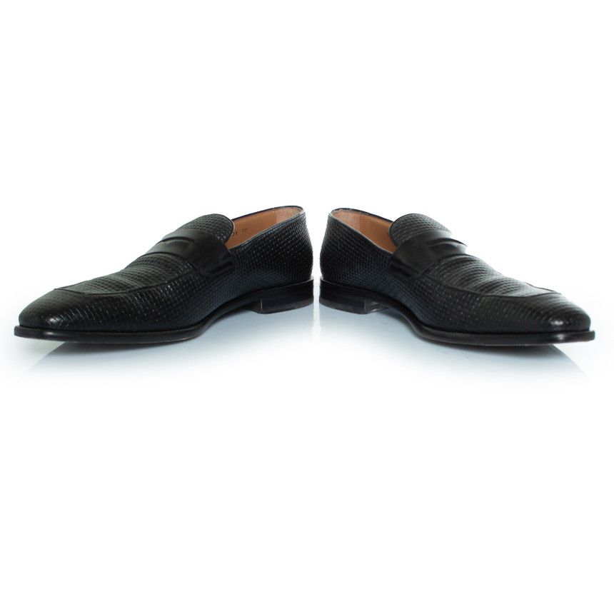 Hugo Boss Boss, Lisbon woven leather loafers Size US 10 / EU 43 - 7 Thumbnail