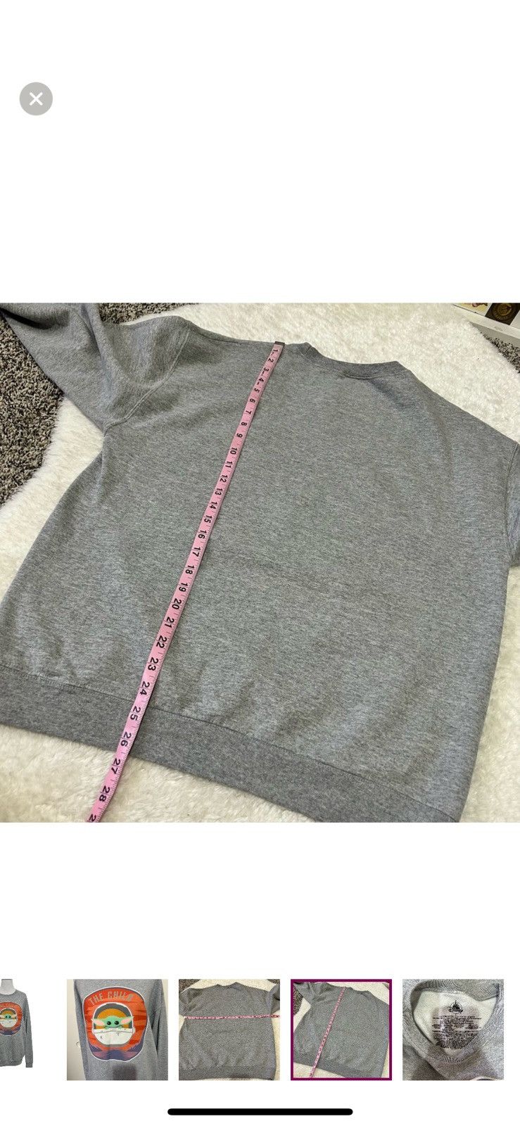 Disney Disney large Star Wars mandalorian crewneck sweatshirt Size US L / EU 52-54 / 3 - 2 Thumbnail