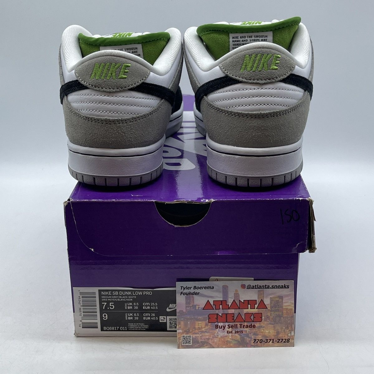 Nike Dunk low chlorophyll Size US 7.5 / EU 40-41 - 3 Thumbnail