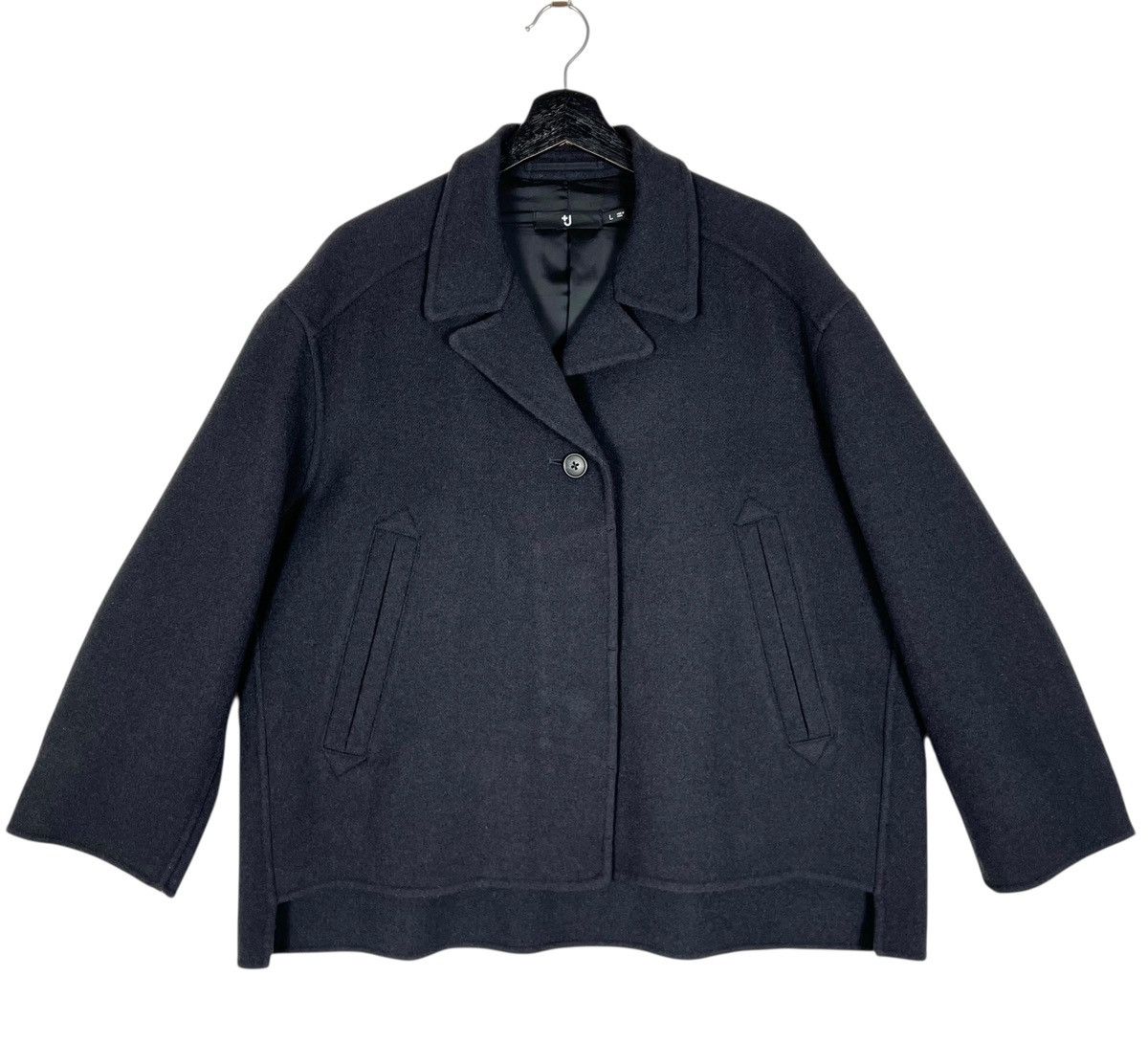 Jil Sander Uniqlo X Jil Sander Women Coat Size L / US 10 / IT 46 - 1 Thumbnail