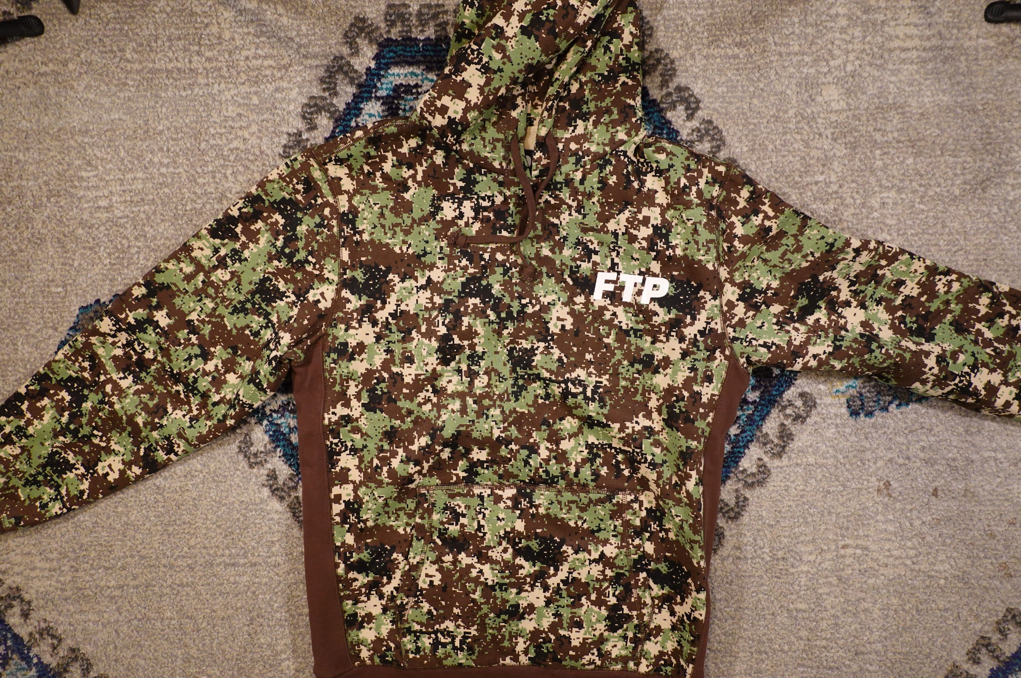 Fuck The Population Digital Camo Logo Pullover Size US M / EU 48-50 / 2 - 1 Thumbnail