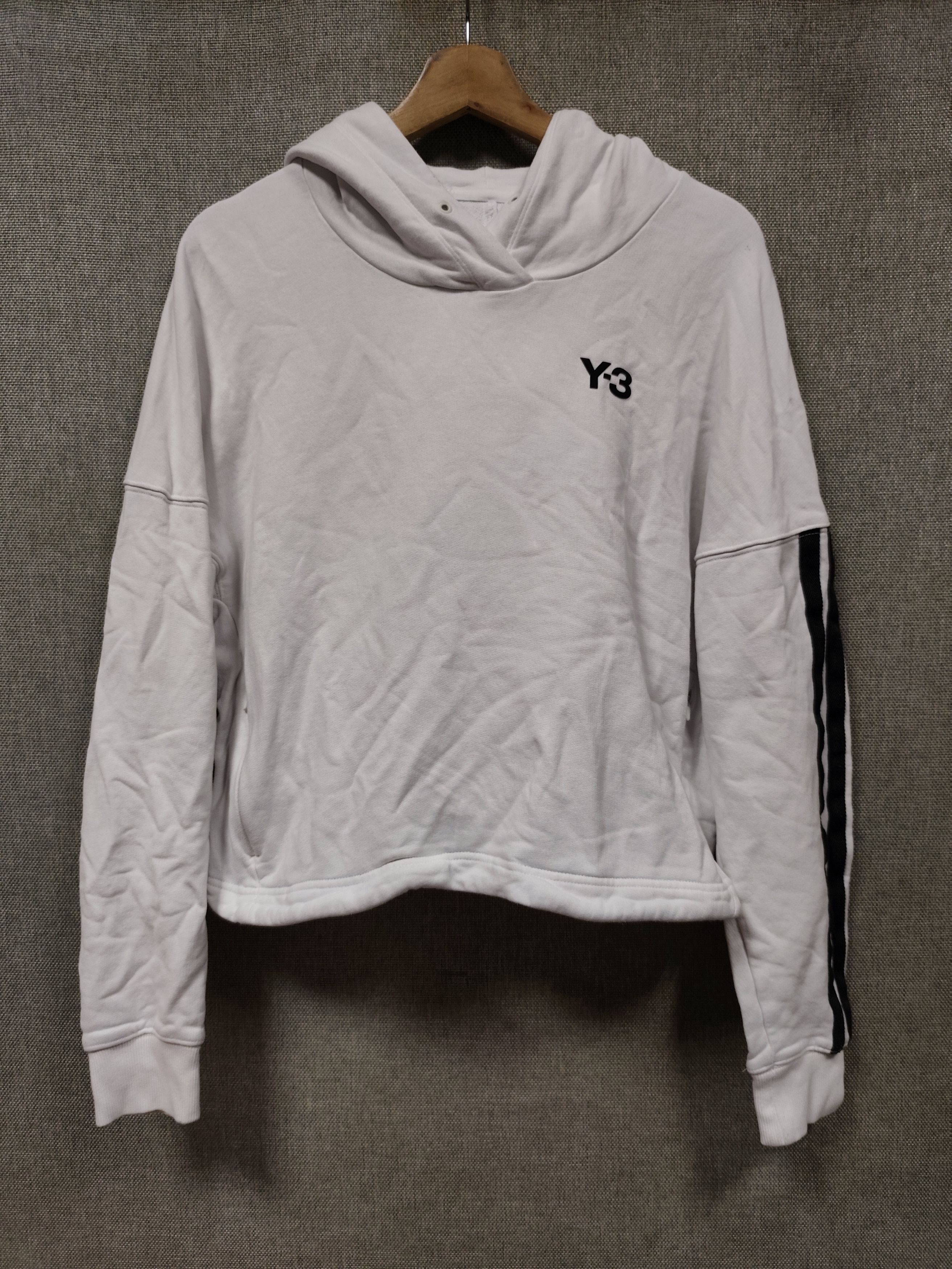 Adidas × Y-3 Y-3 Adidas Crop Tops Hoodie Size M / US 6-8 / IT 42-44 - 1 Thumbnail