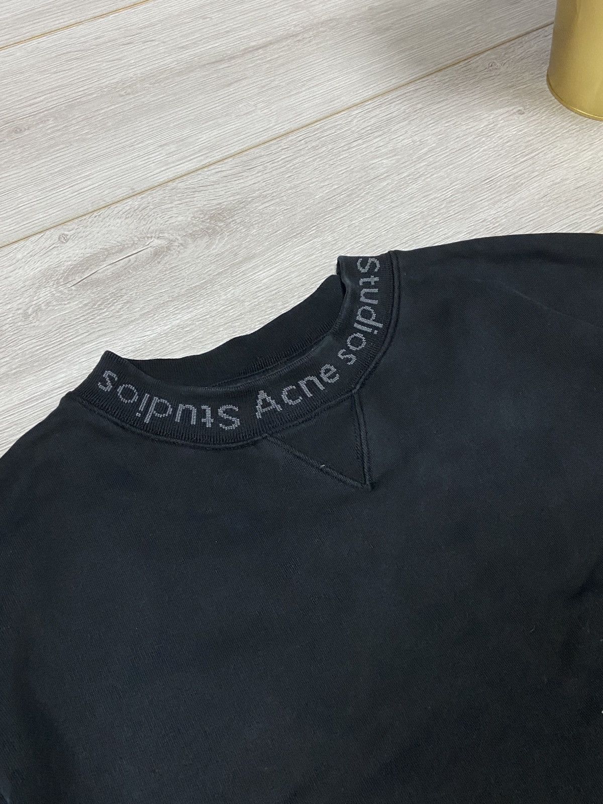 Acne Studios Acne Studios Flogho Crewneck Oversize Boxy Fit Designer Size US L / EU 52-54 / 3 - 2 Thumbnail