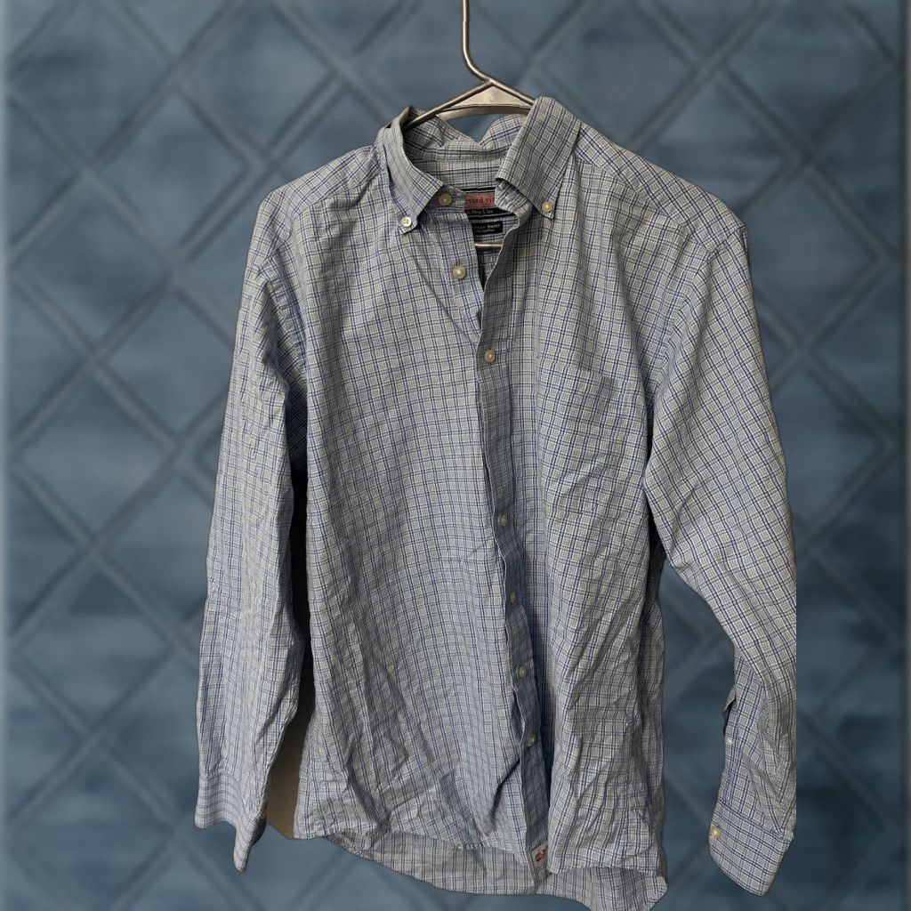 Vineyard Vines Vineyard Vines Murray Shirt Mens M Blue Plaid Button-Down Long Sleeve Classic Button-Up Casual Size US M / EU 48-50 / 2 - 1 Thumbnail