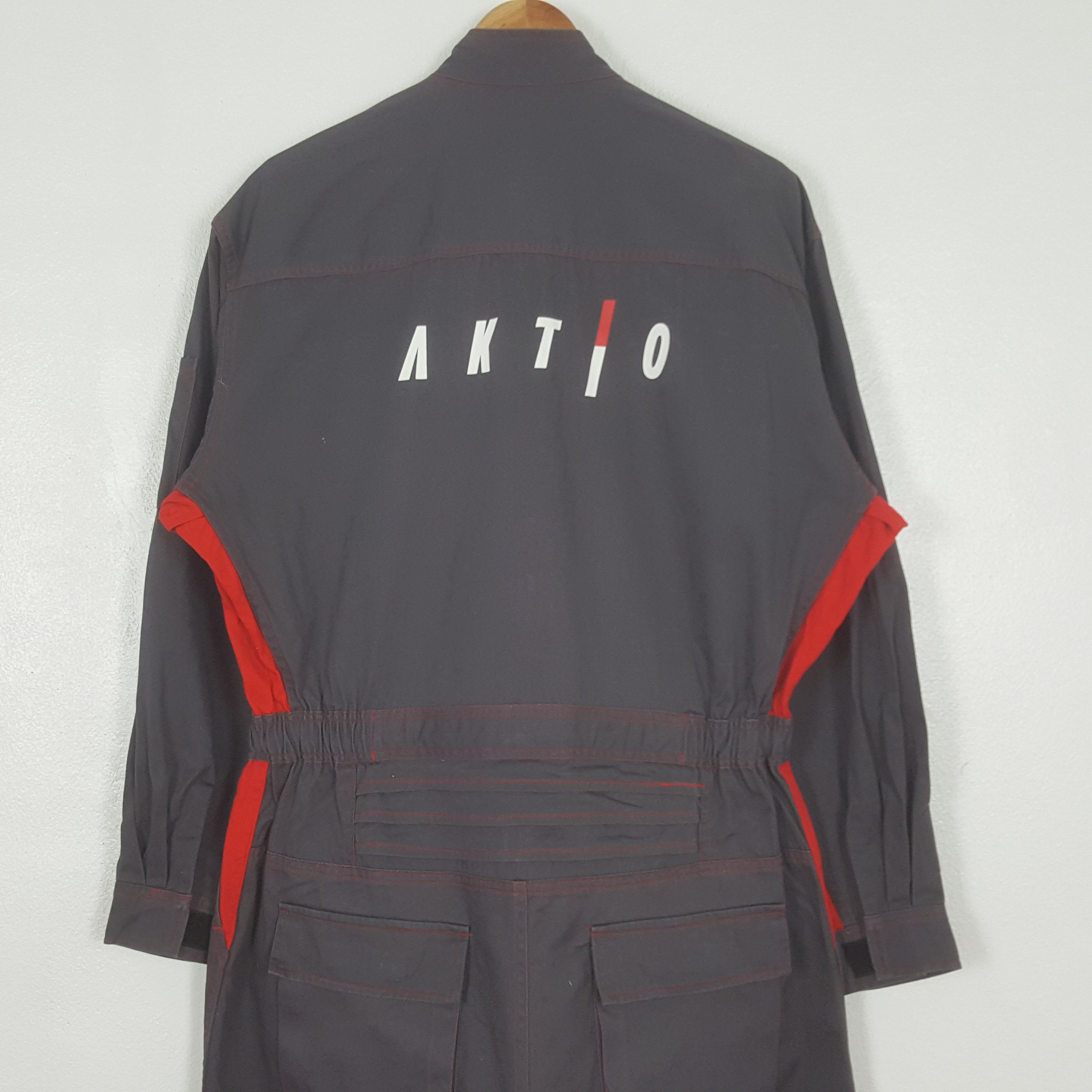 Japanese Brand Vintage Aktlo Japanese Coverall Jacket C310N7 Size US L / EU 52-54 / 3 - 2 Thumbnail