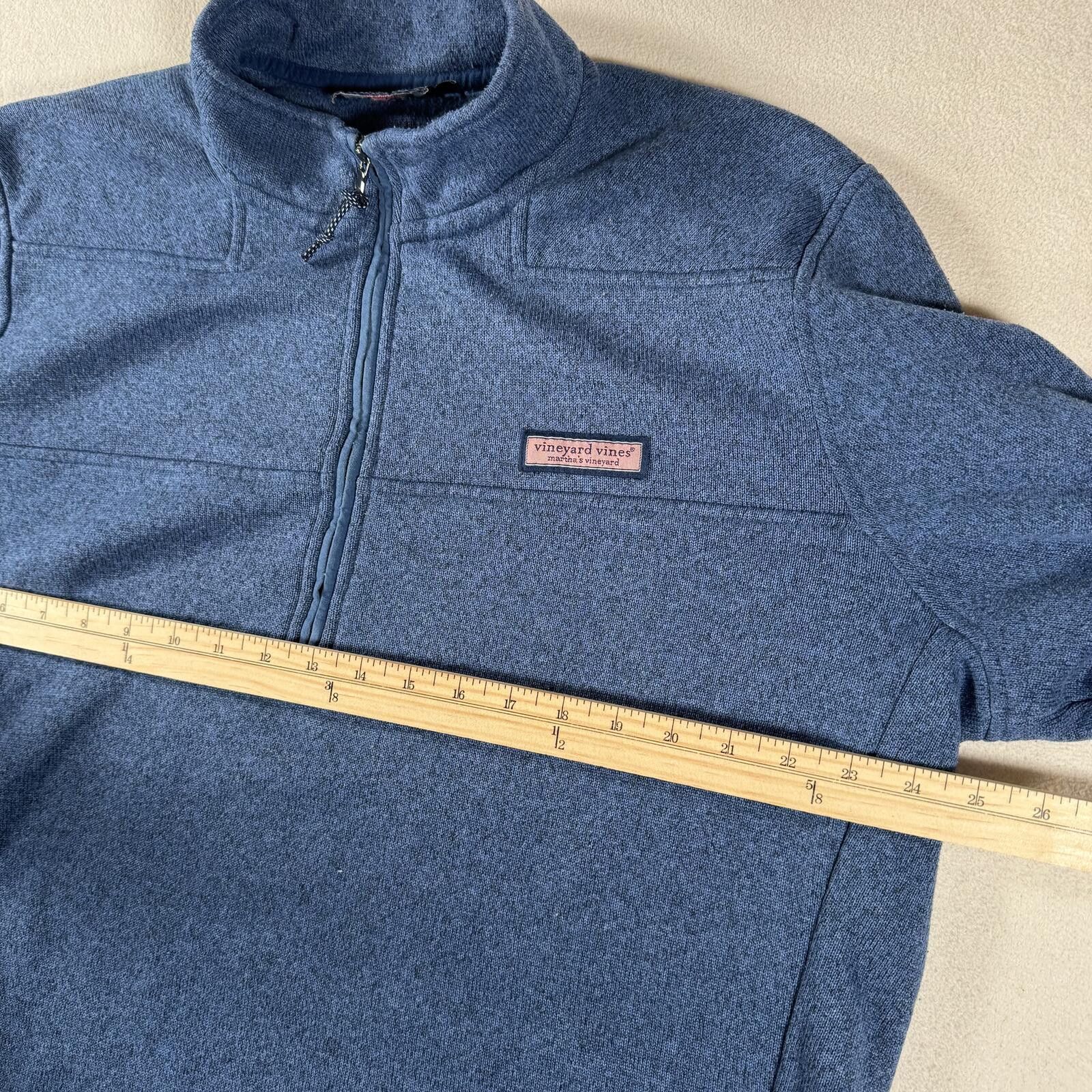 Vineyard Vines Vine yard Vines Quarter Zip Fleece Sweater Size US XL / EU 56 / 4 - 4 Thumbnail