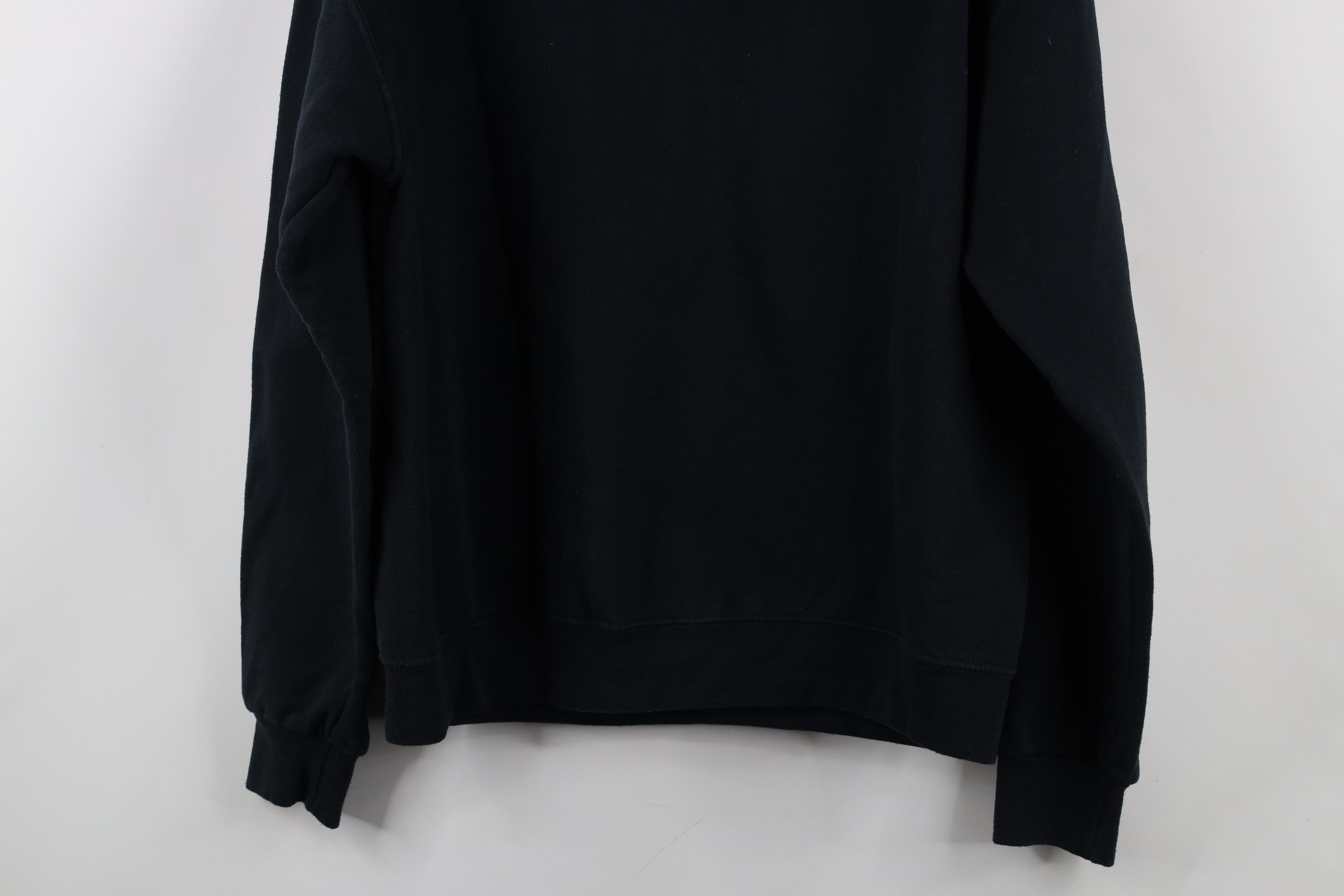 Vintage Vintage 90s Y2K Jeep Motors Spell Hoodie Sweatshirt Black Size L / US 10 / IT 46 - 13 Thumbnail
