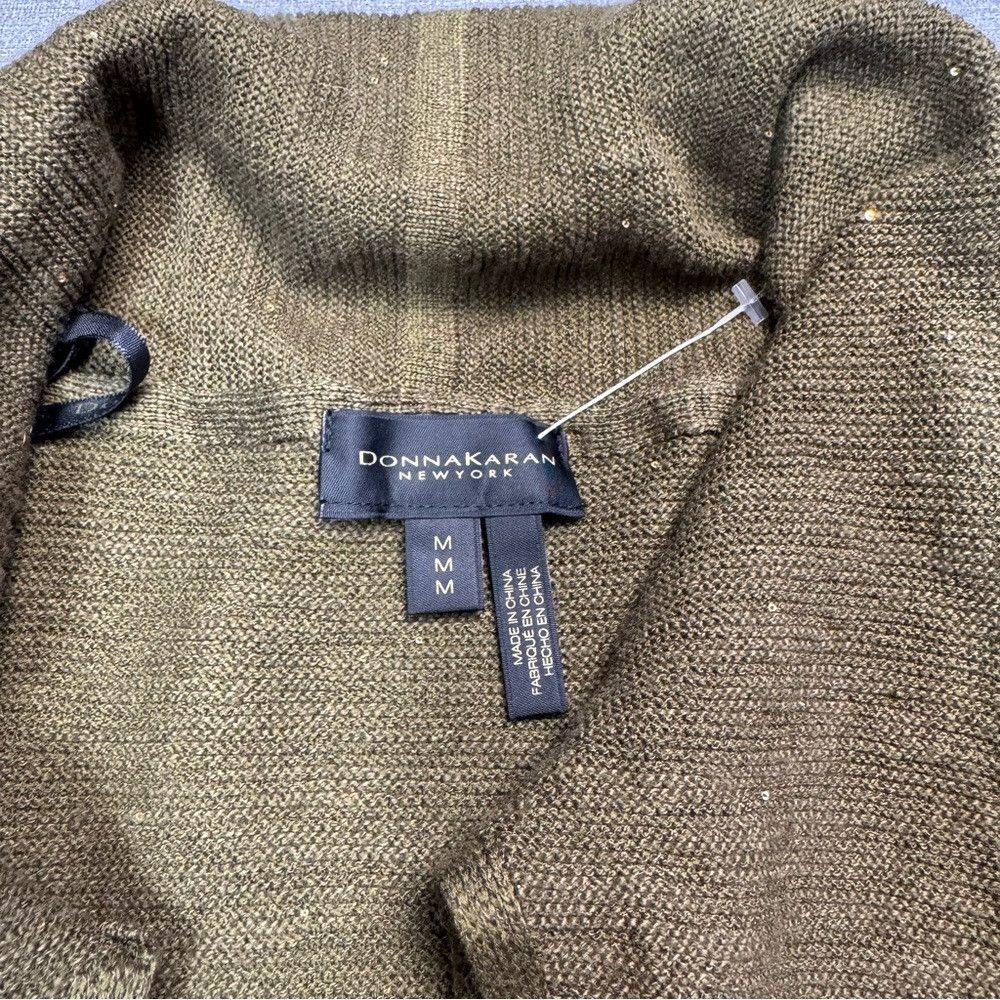 Donna Karan New Donna Karan New York Micro-Sequin Scarf Neck Beech Card Size M / US 6-8 / IT 42-44 - 6 Thumbnail