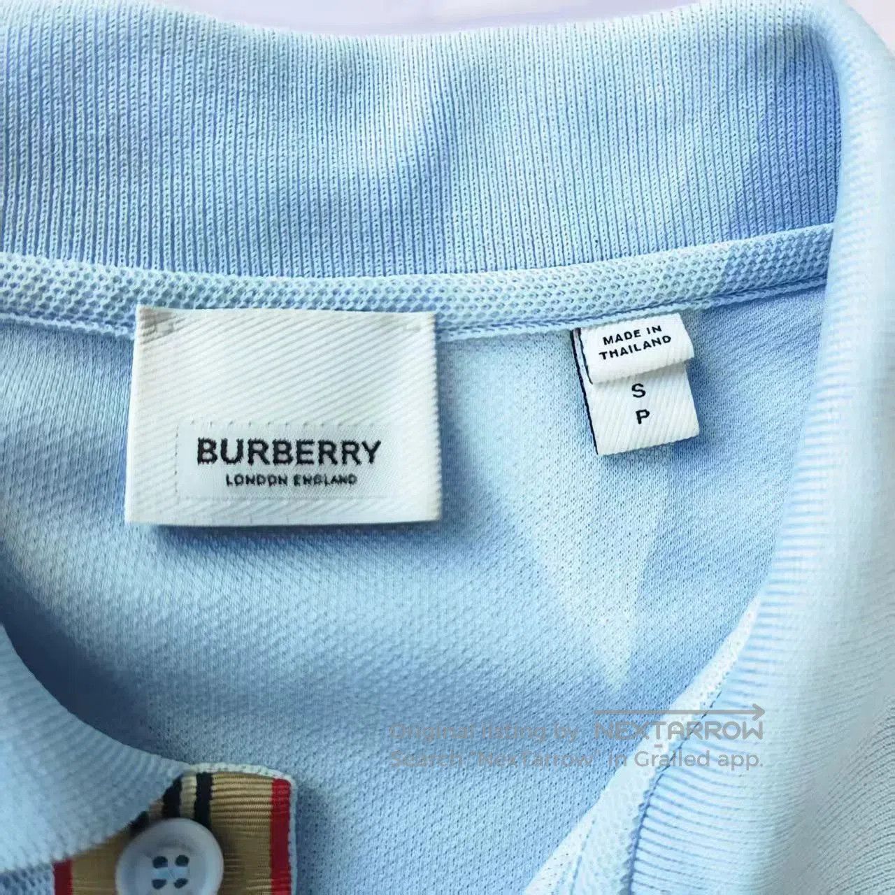 Burberry burberry long sleeve polo shirt size small. Size US S / EU 44-46 / 1 - 3 Thumbnail