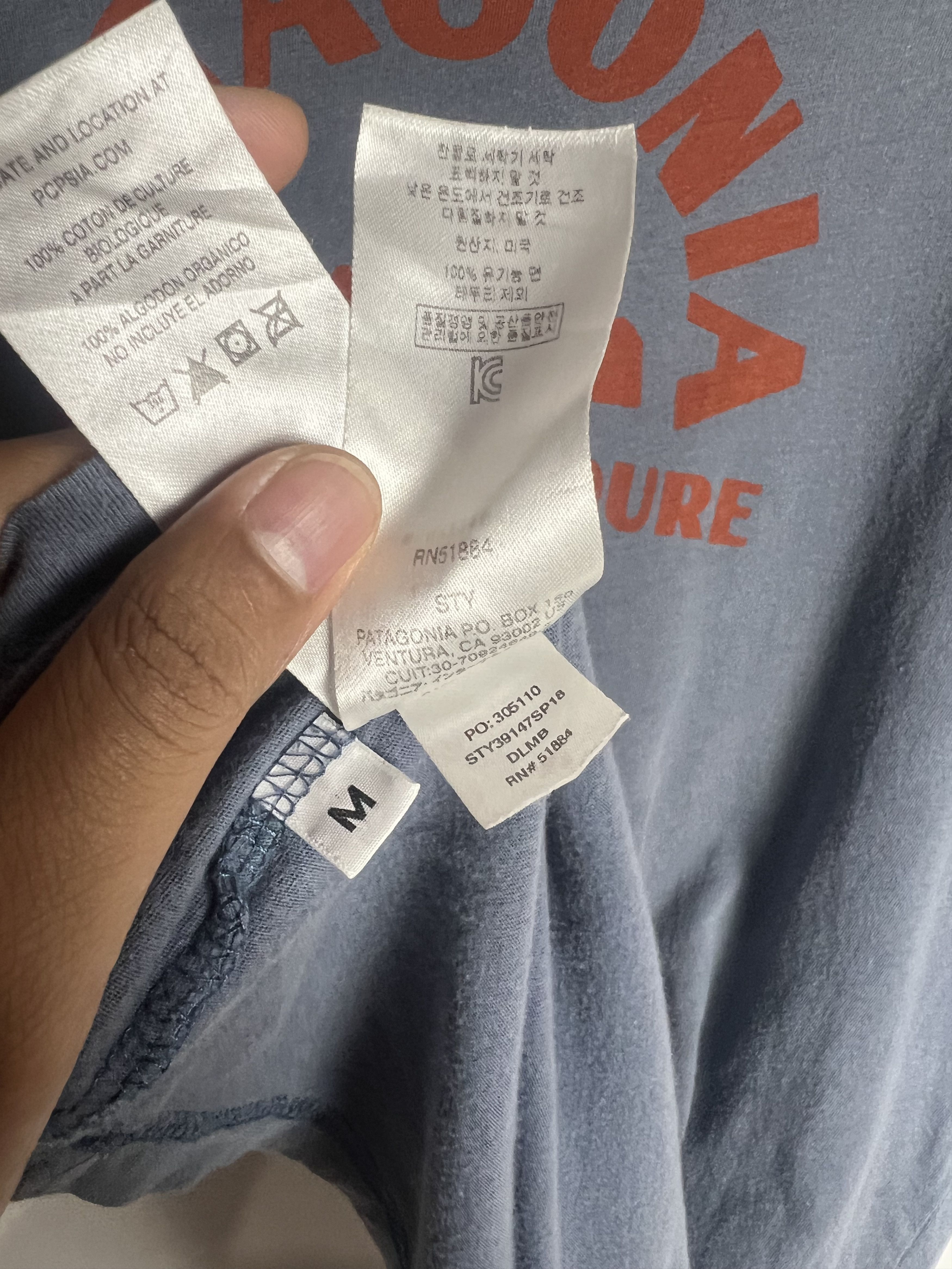Patagonia Patagonia "Built To Ensure" Organic Tee Size US M / EU 48-50 / 2 - 11 Thumbnail