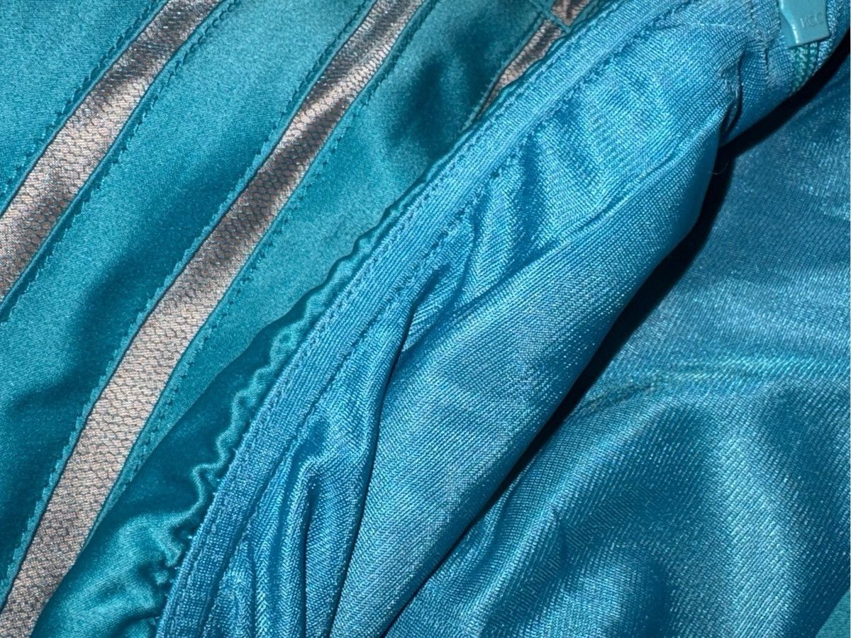Vintage Vintage Cerulean Blue Corset & Tulle Dress Size M / US 6-8 / IT 42-44 - 4 Thumbnail