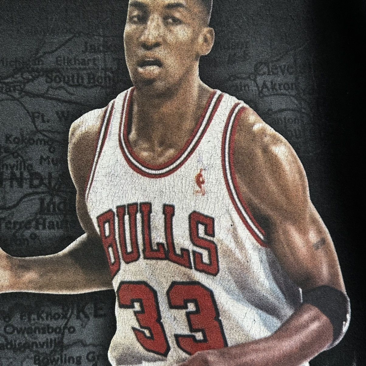 Pro Player Vintage 90s Scottie Pippen Chicago Bulls NBA Pro Player Tee Size US L / EU 52-54 / 3 - 6 Thumbnail