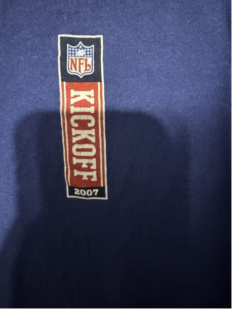 Reebok New York Giants Vintage 2007 Reebok T-Shirt Men Size M Blue Size US M / EU 48-50 / 2 - 3 Thumbnail