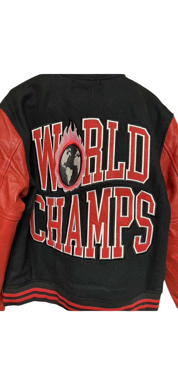 Homme + Femme La Homme Femme Small ( Fits Like Medium ) Varsity Jacket Red Size US S / EU 44-46 / 1 - 11 Thumbnail