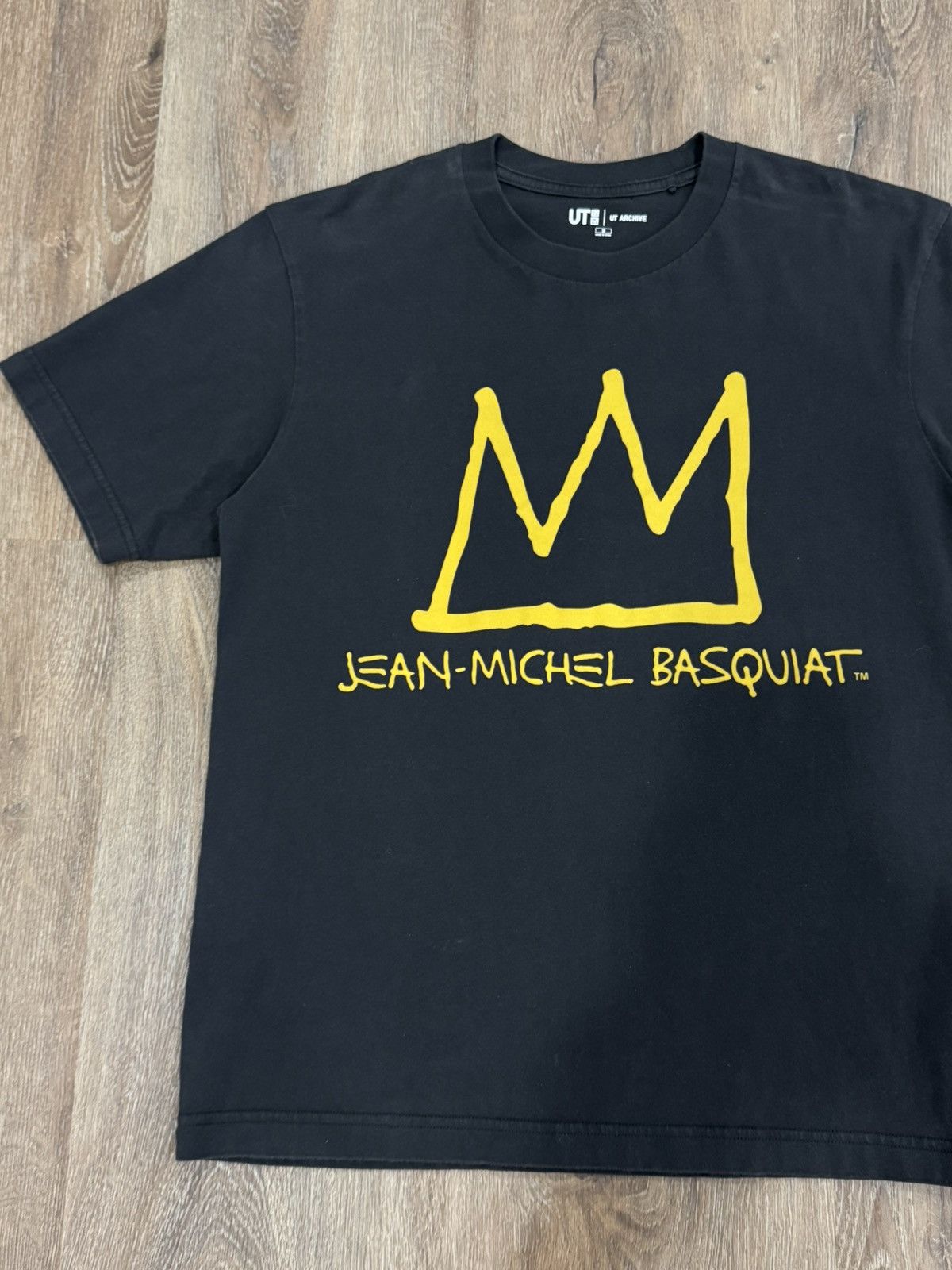 Jean-Michel Basquiat Jean Michel Basquiat Uniqlo T-shirt Size US M / EU 48-50 / 2 - 2 Thumbnail