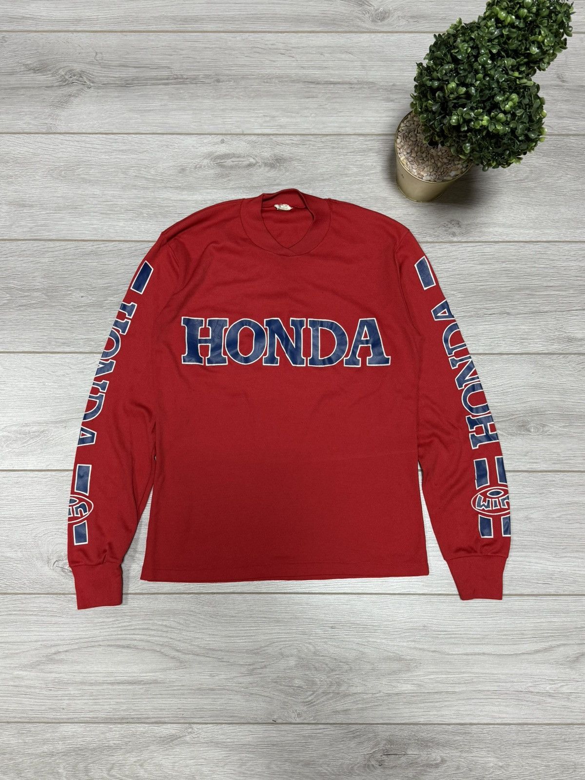 Honda Honda made in France racing long sleeve big logo Size US M / EU 48-50 / 2 - 1 Thumbnail