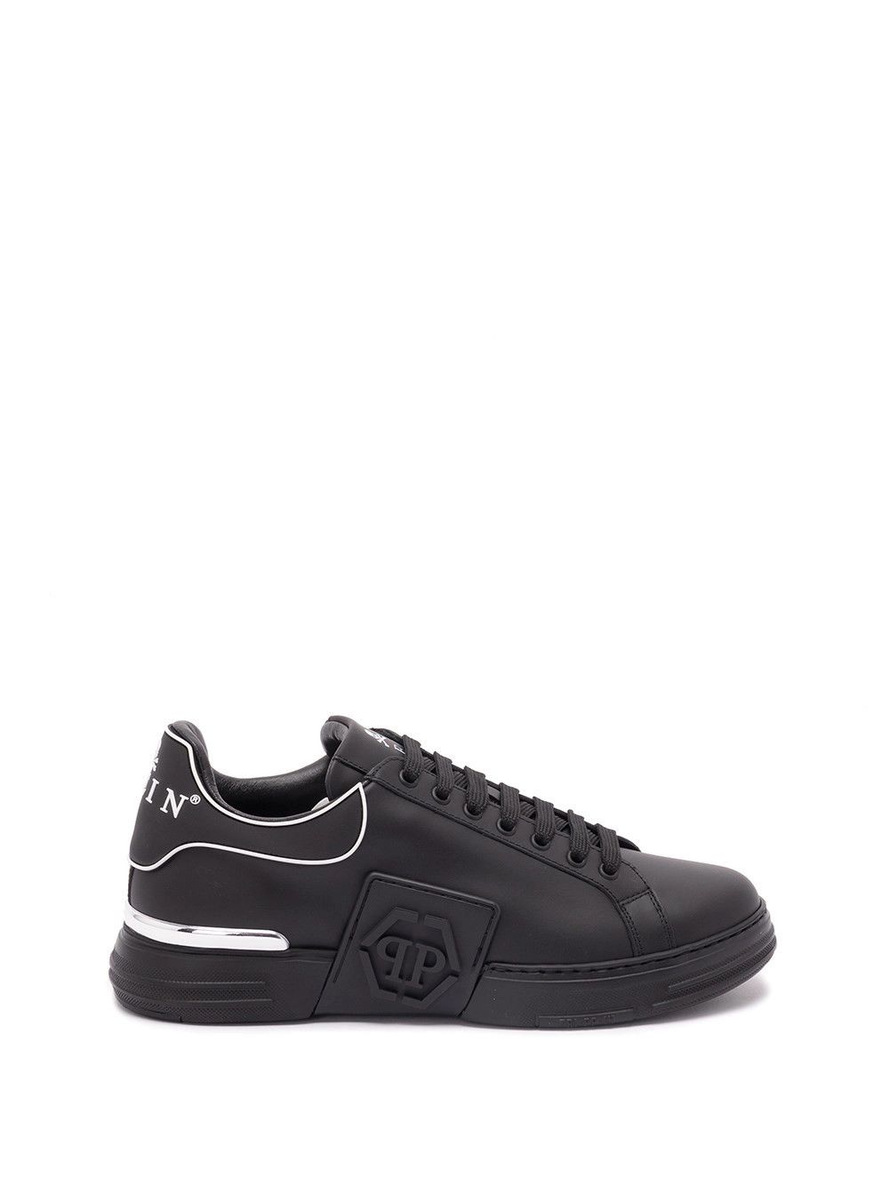Philipp Plein Low-Top Sneakers `Phantom Kick$` Size US 11 / EU 44 - 1 Thumbnail