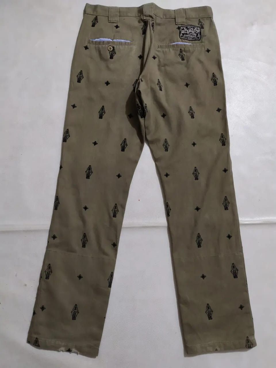 Japanese Brand BRTH BREATH EMBROIDERY MARIE PANTS Size US 31 - 6 Thumbnail