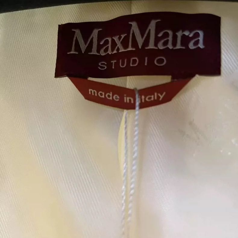 Max Mara Max Mara Studio Alpaca Coat Size L / US 10 / IT 46 - 3 Thumbnail