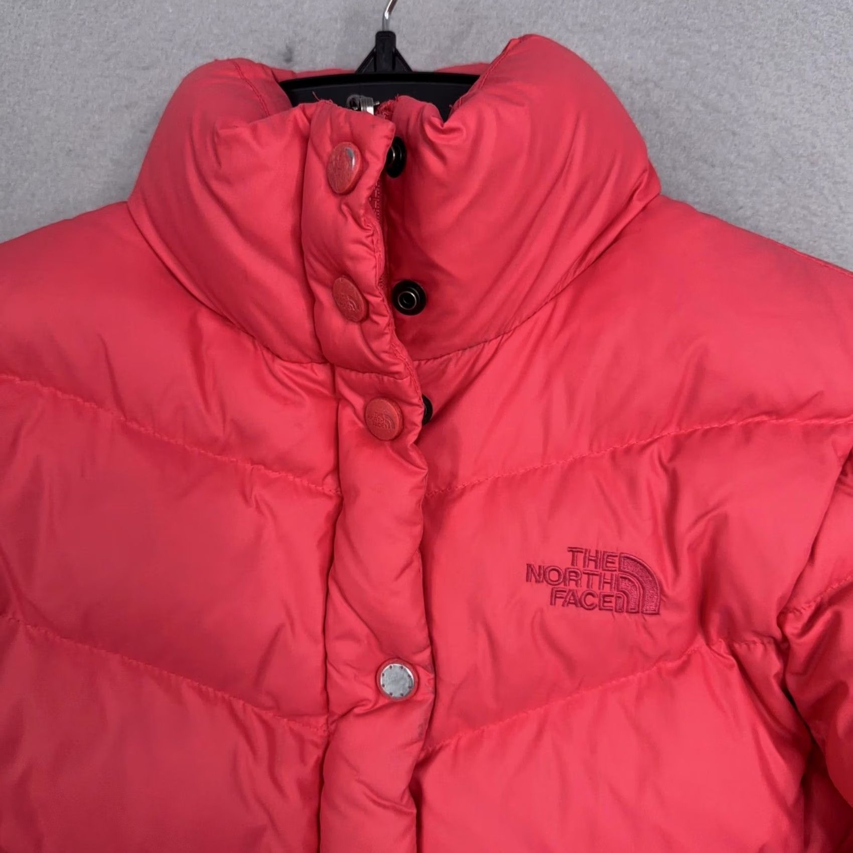 The North Face The North Face Jacket Womens Small Pink 700 Down Puffer Winter Zip Pockets Size S / US 4 / IT 40 - 2 Thumbnail