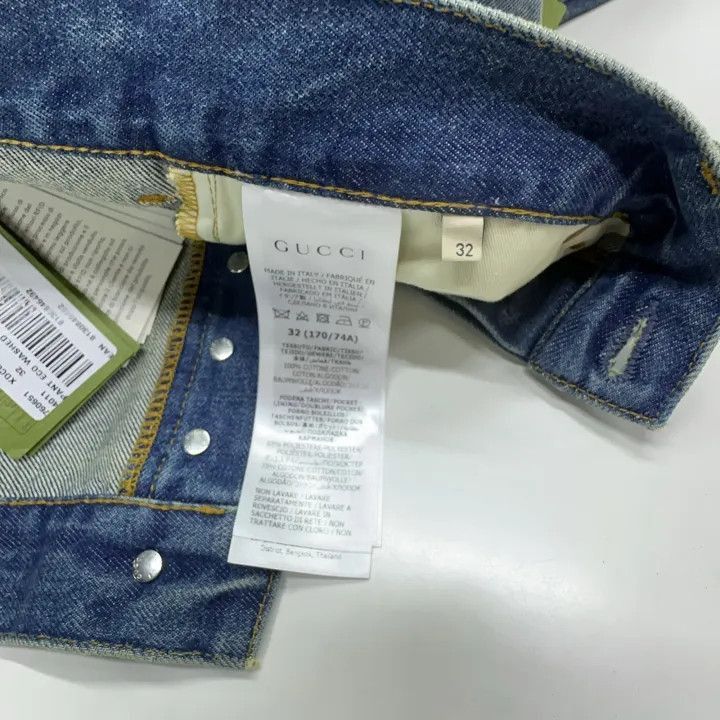 Gucci Gucci Gucci Casual Zipper Side Pocket Jeans for Men -2506 Size US 32 / EU 48 - 5 Thumbnail