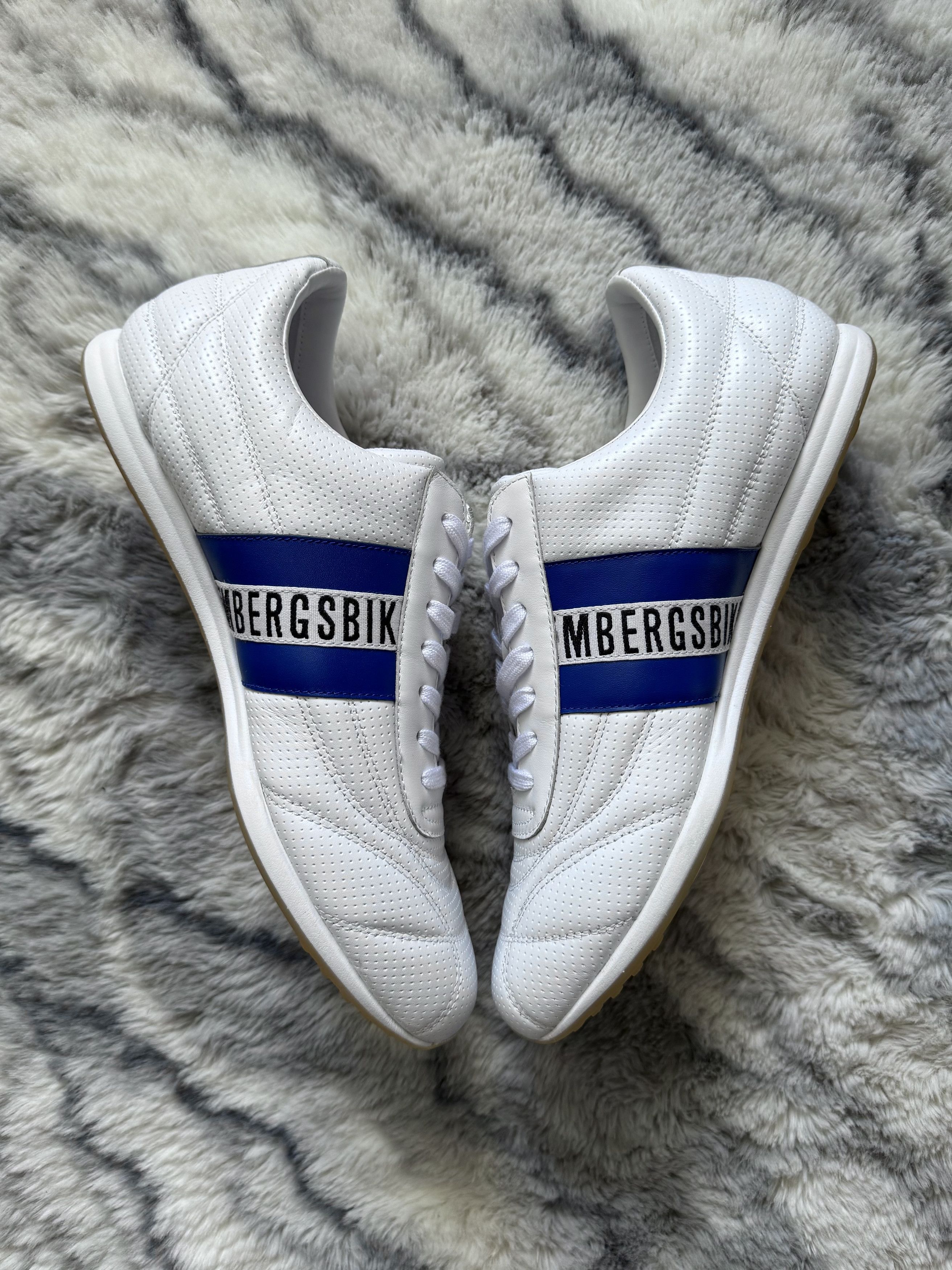 Dirk Bikkembergs Sneakers Lethaer Soccer Boots Trainers Y2K