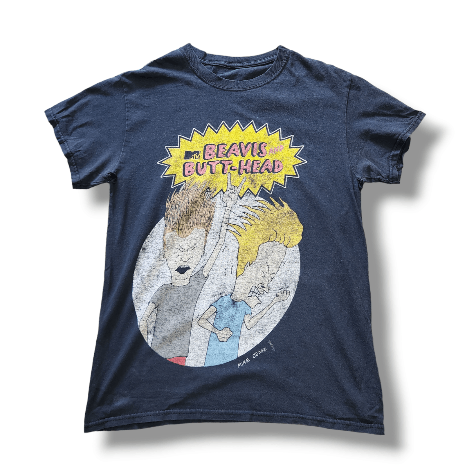 Mtv MTV Beavis And Butt-Head Distressed Printed TShirt Size US S / EU 44-46 / 1 - 1 Thumbnail