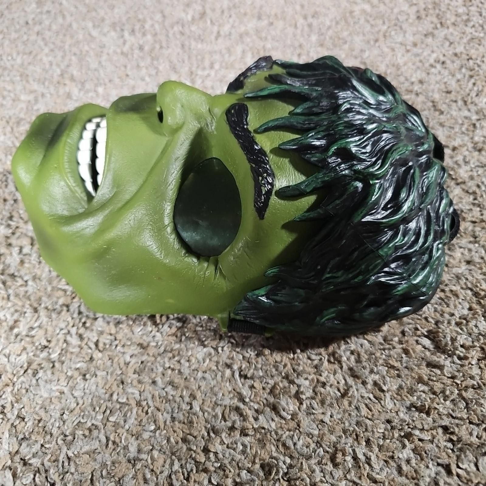 Other Marvel 2008 Hulk Smash Electronic Mask Hasbro Green Face Size ONE SIZE - 3 Thumbnail