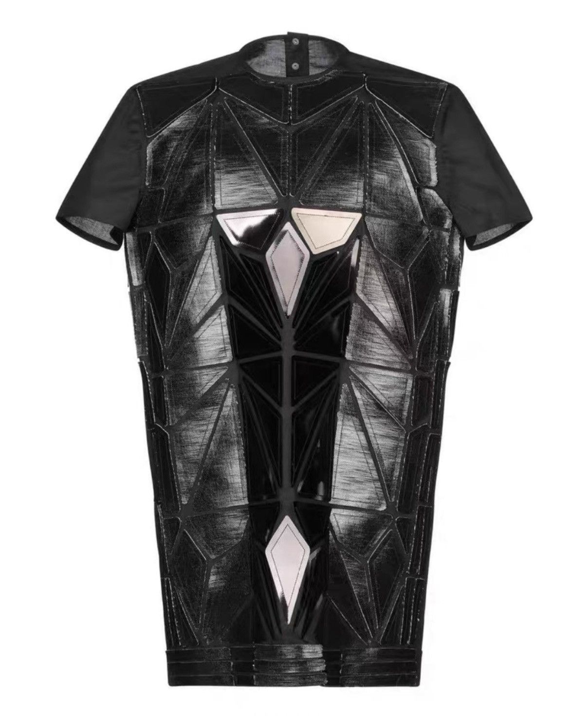 Rick Owens Rick Owens 19SS Mainline Runway Sequin Scale Armor T-Shirt Size US M / EU 48-50 / 2 - 3 Thumbnail