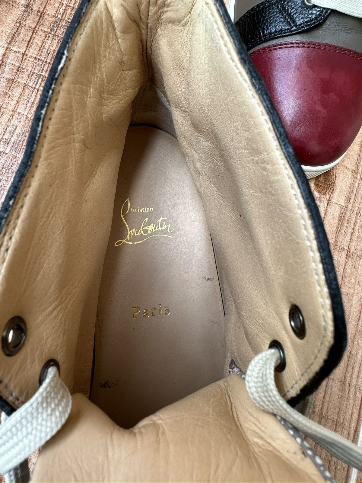 Christian Louboutin Christian Louboutin Orlatto High Brown Burgundy Size US 10 / EU 43 - 15 Thumbnail
