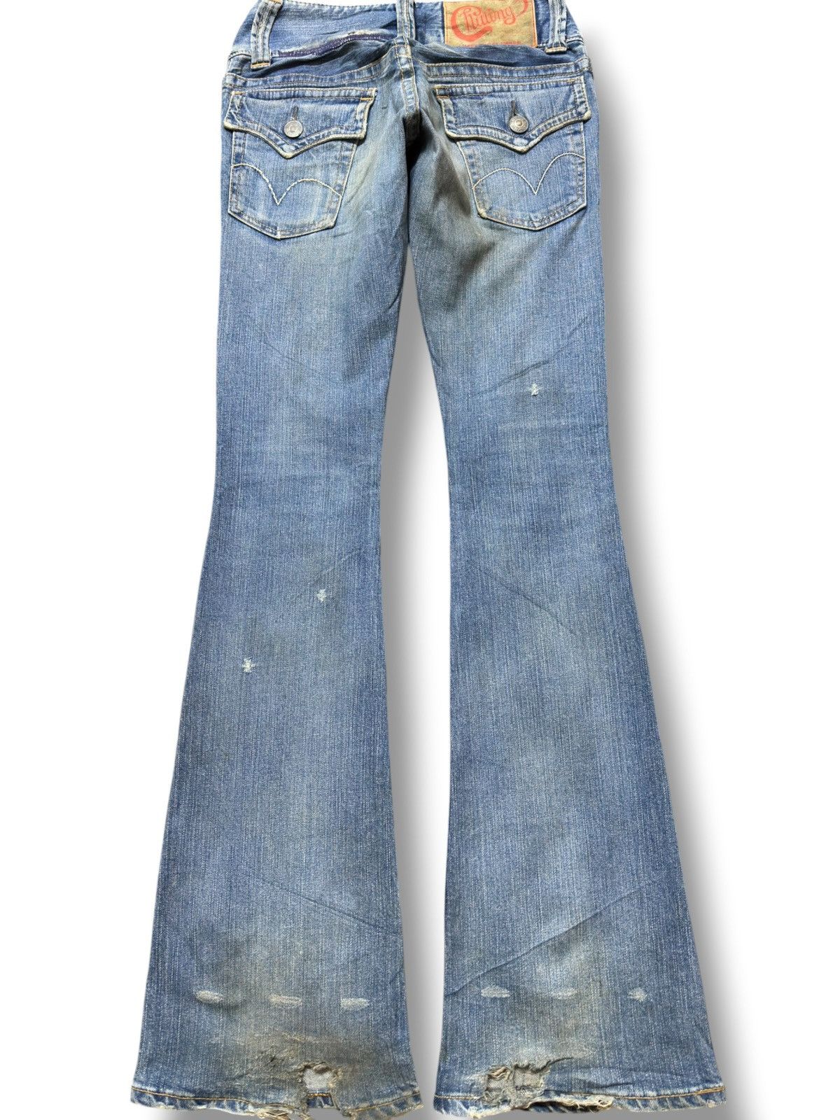 Hysteric Glamour Vintage Chilling By Hysteric Glamour Low Rise Flare Denim Size US 27 - 4 Thumbnail
