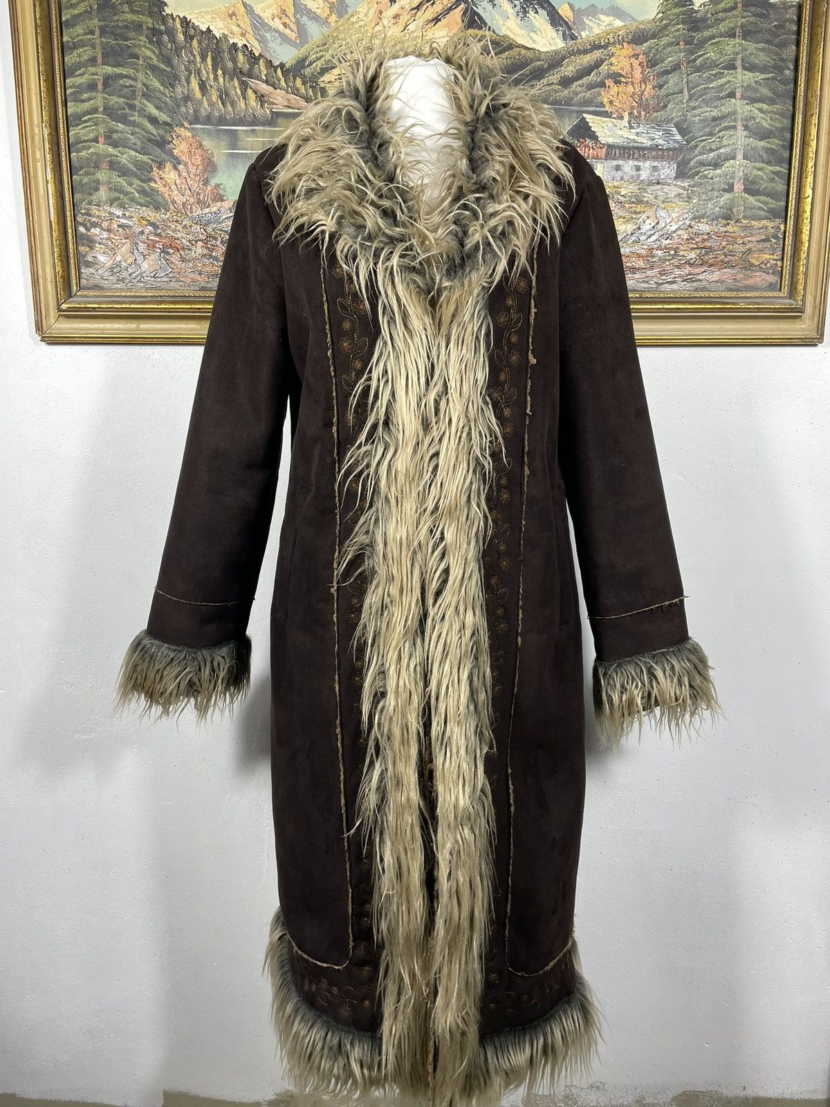 If Six Was Nine × Le Grande Bleu (L.G.B.) Button Ups Coat Avant Garde Affliction Grunge Retro 00s Size L / US 10 / IT 46 - 1 Thumbnail