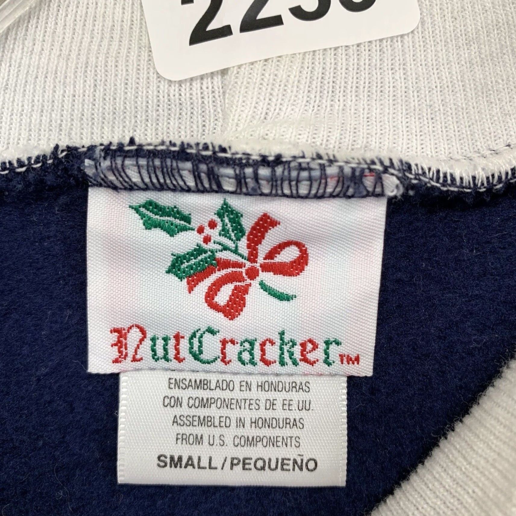 Vintage VINTAGE Nutcracker Sweatshirt Unisex Adults Small Blue Crew Neck Pullover Long Sleeve Graphic Print Nature 80s 90s Hiking Outdoor Size US S / EU 44-46 / 1 - 4 Thumbnail