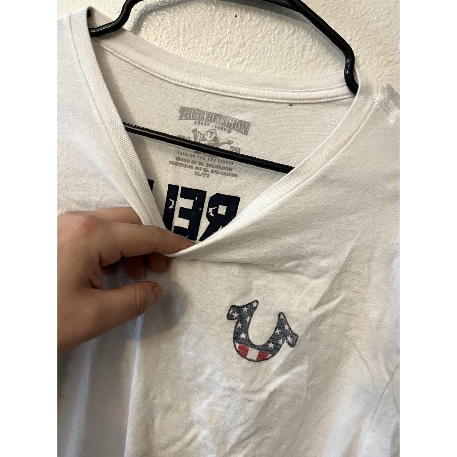True Religion True Religion Shirt Mens XL White Graphic Tee Short Sleeve Crew Neck USA Size US XL / EU 56 / 4 - 3 Thumbnail
