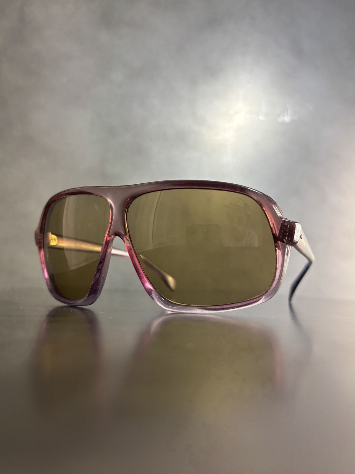 Other × Vintage 1960s Crystal Glass Sunglasses True Vintage Piave Aviators Size ONE SIZE - 7 Thumbnail