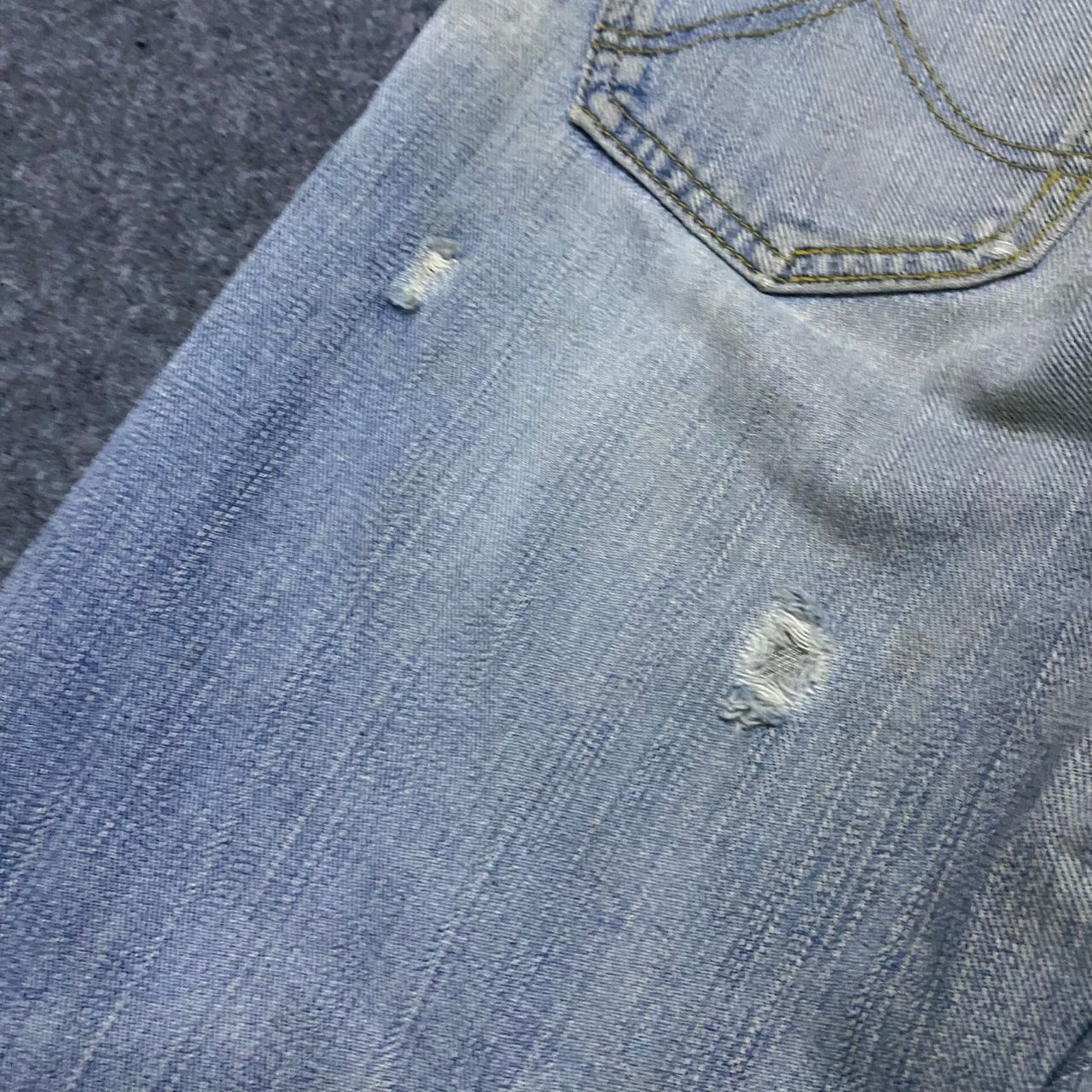 If Six Was Nine 💥Best offer💥Vintage Lee Cowboy Selvegde Distressed Denim Size US 30 / EU 46 - 16 Thumbnail