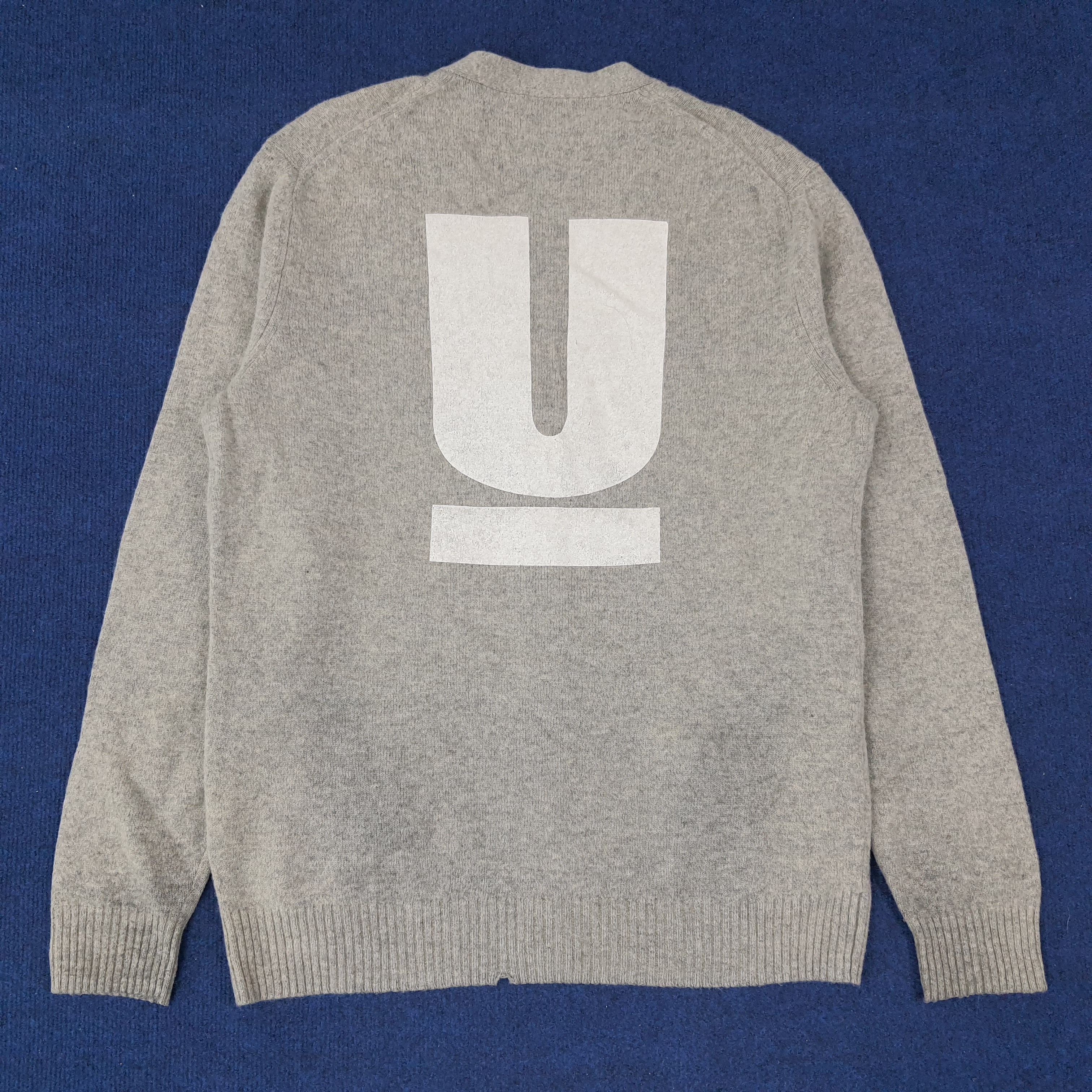 Japanese Brand × Vintage Vintage Uniqlo x Custom Undercover Logo Cardigans C233N21 Size US L / EU 52-54 / 3 - 1 Thumbnail