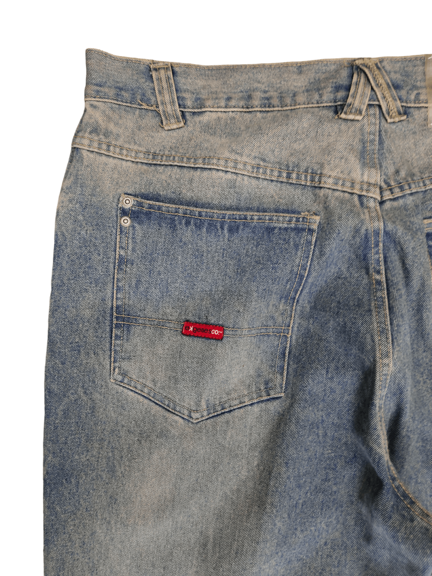 Ecko Unltd. Baggy Jeans Eklectik Genes Sand Wash Wide Leg Jeans Y2k Jnco Size US 38 / EU 54 - 4 Thumbnail