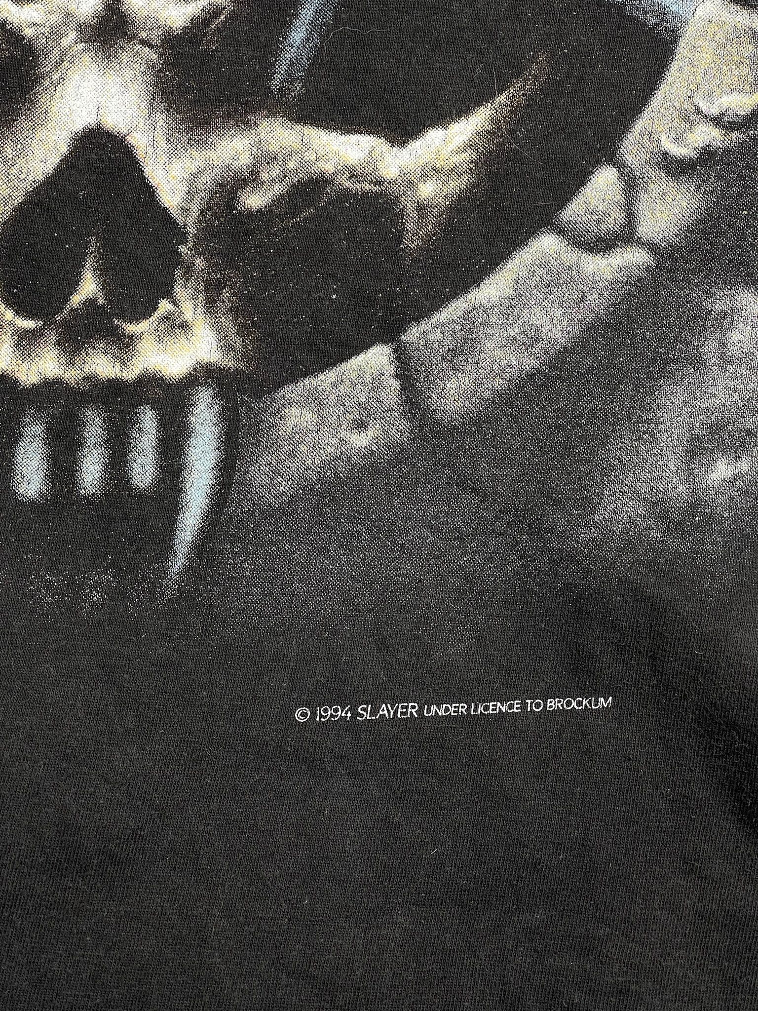 Slayer VINTAGE SLAYER TEE Size US XL / EU 56 / 4 - 5 Thumbnail