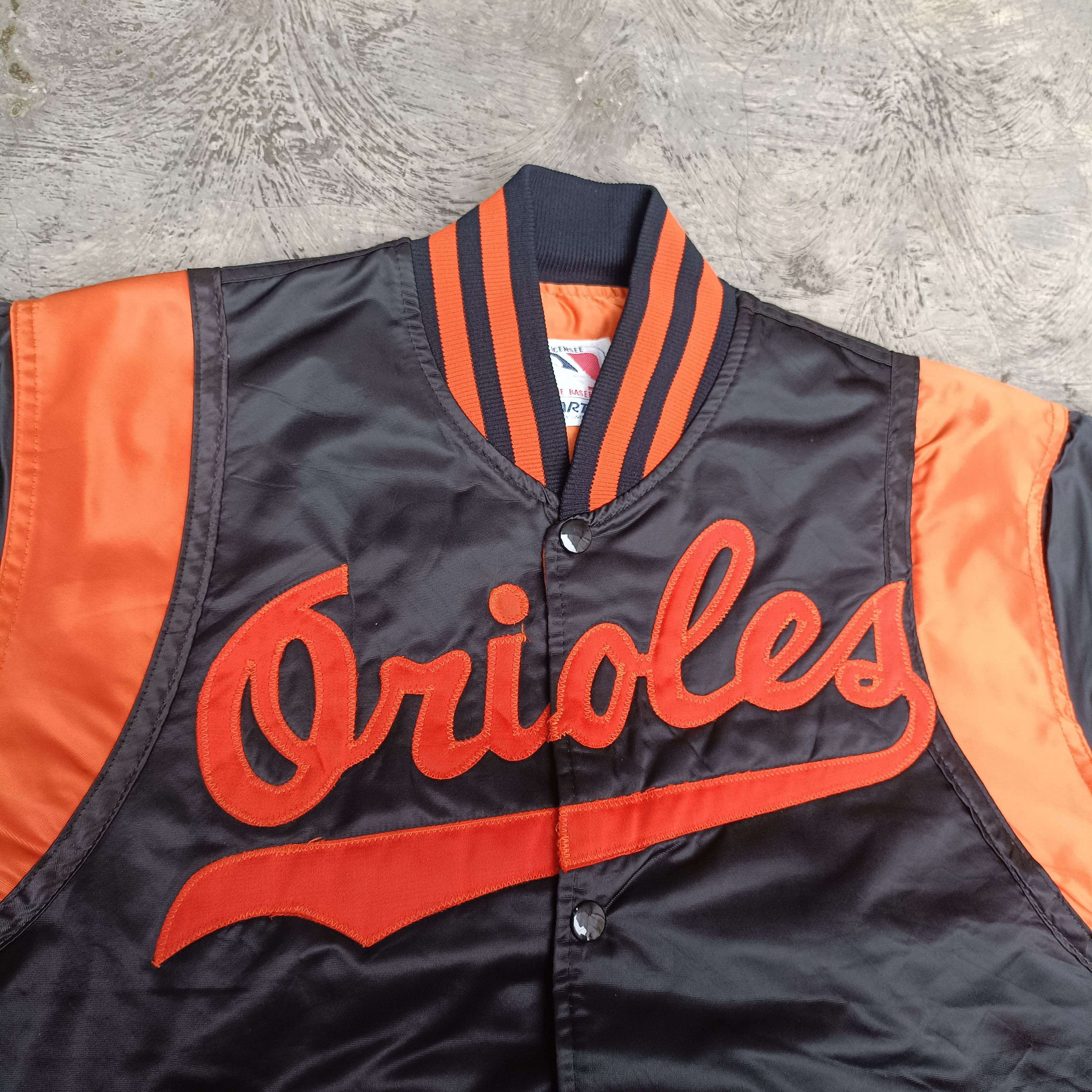 Starter Vintage Baltimore Orioles Baseball Varsity Jacket Starter Size US M / EU 48-50 / 2 - 2 Thumbnail