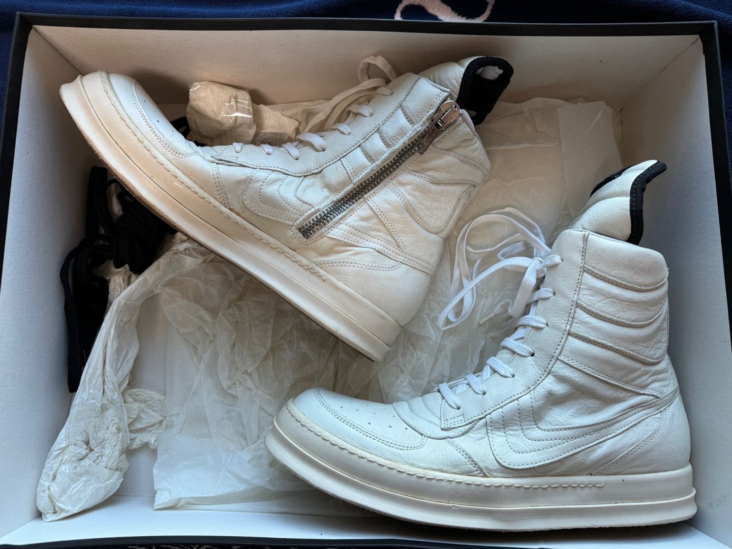 Rick Owens × Rick Owens Drkshdw Rick Owens Classic Dunks OG Sneakers Archive Size US 10 / EU 43 - 14 Thumbnail