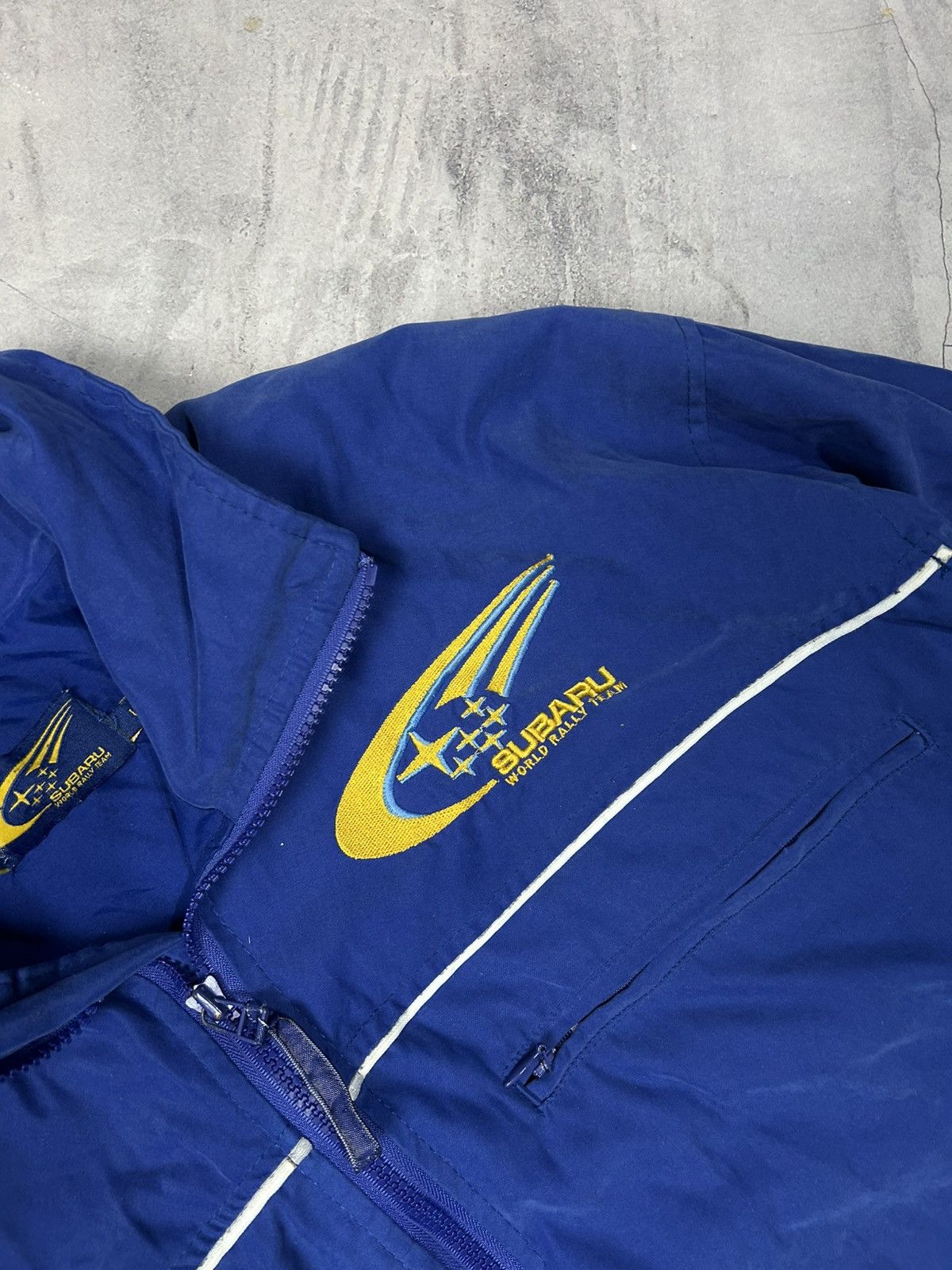 Formula 1 × Vintage Vintage Subaru Racing Jacket Big Logo F1 Nascar Size US L / EU 52-54 / 3 - 5 Thumbnail