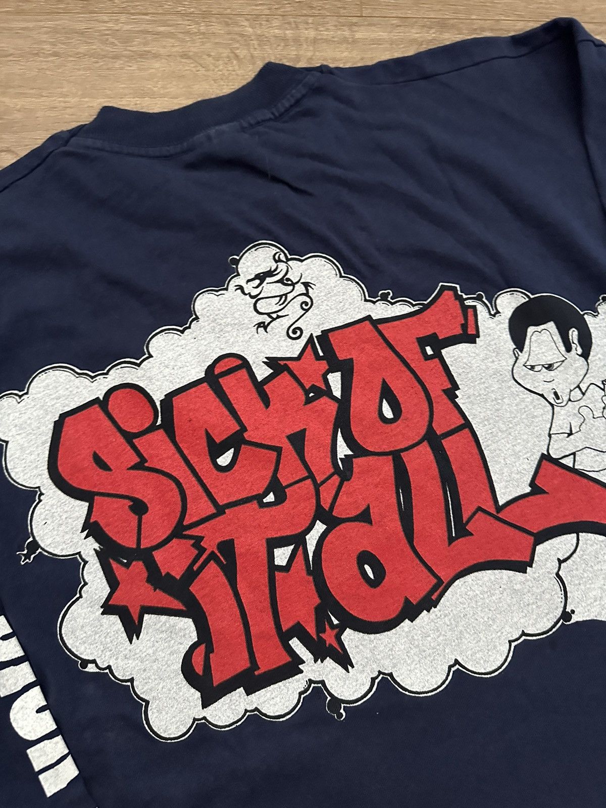 Band Tees 🔥VINTAGE VERY RARE SICK OF IT ALL 90’S LONG SLEVEE🔥 Size US XL / EU 56 / 4 - 8 Thumbnail