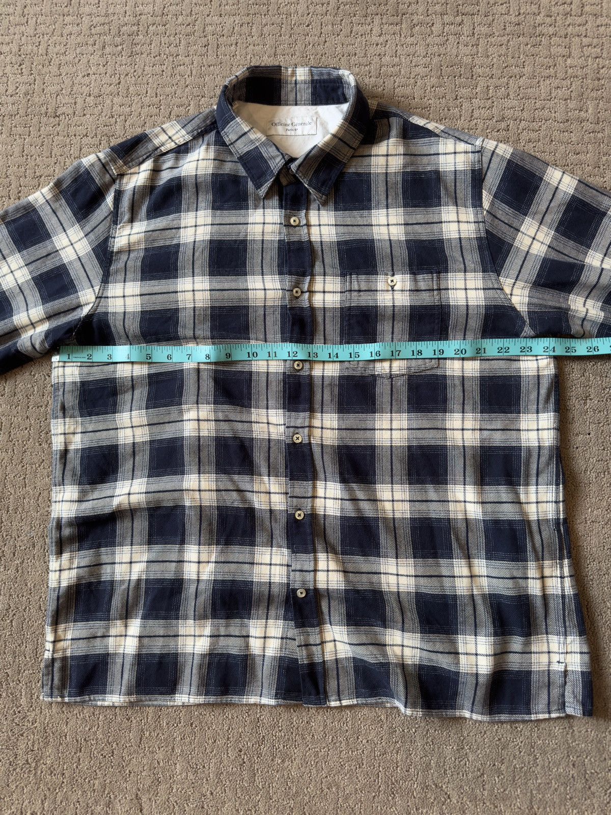 Officine Generale Alex Button-Down Size US XXL / EU 58 / 5 - 2 Thumbnail