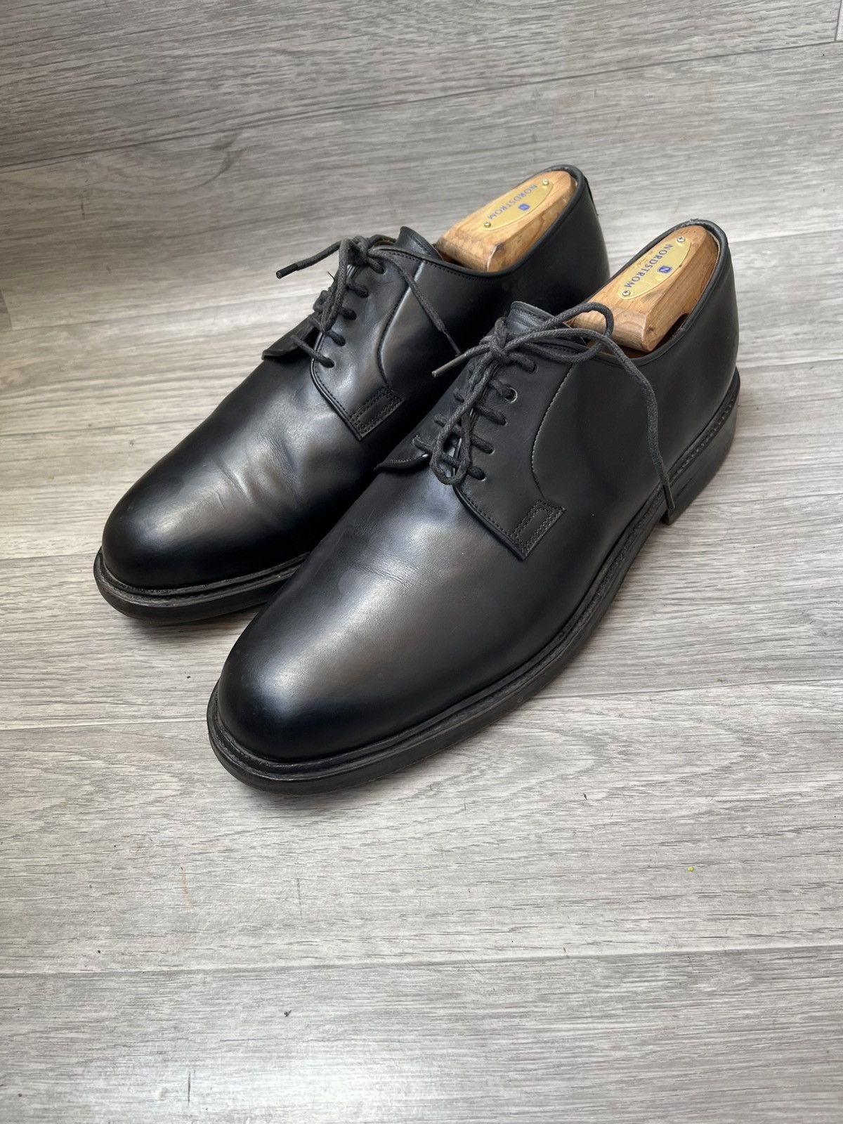 Carmina Carmina plain toe blucher oxford leather shoes sz 42 Size US 9 / EU 42 - 4 Thumbnail