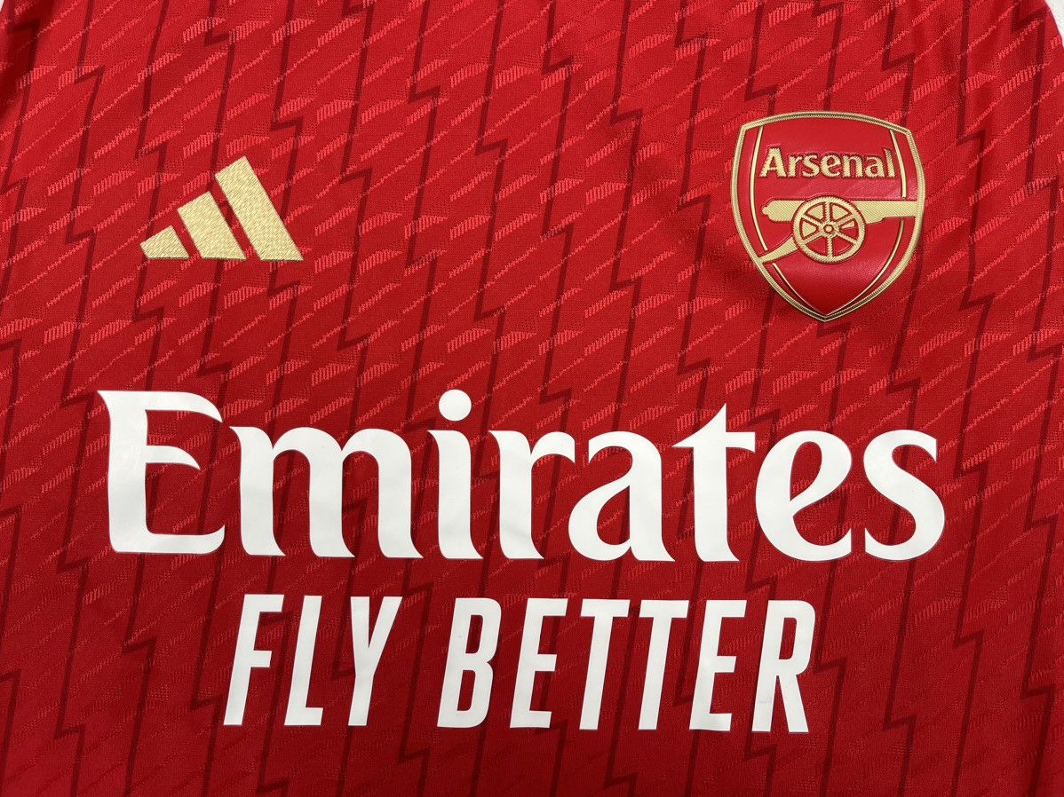 Adidas Adidas Arsenal 2023/24 Soccer Jersey #25 M.Elneny Match Worn Size US M / EU 48-50 / 2 - 3 Thumbnail