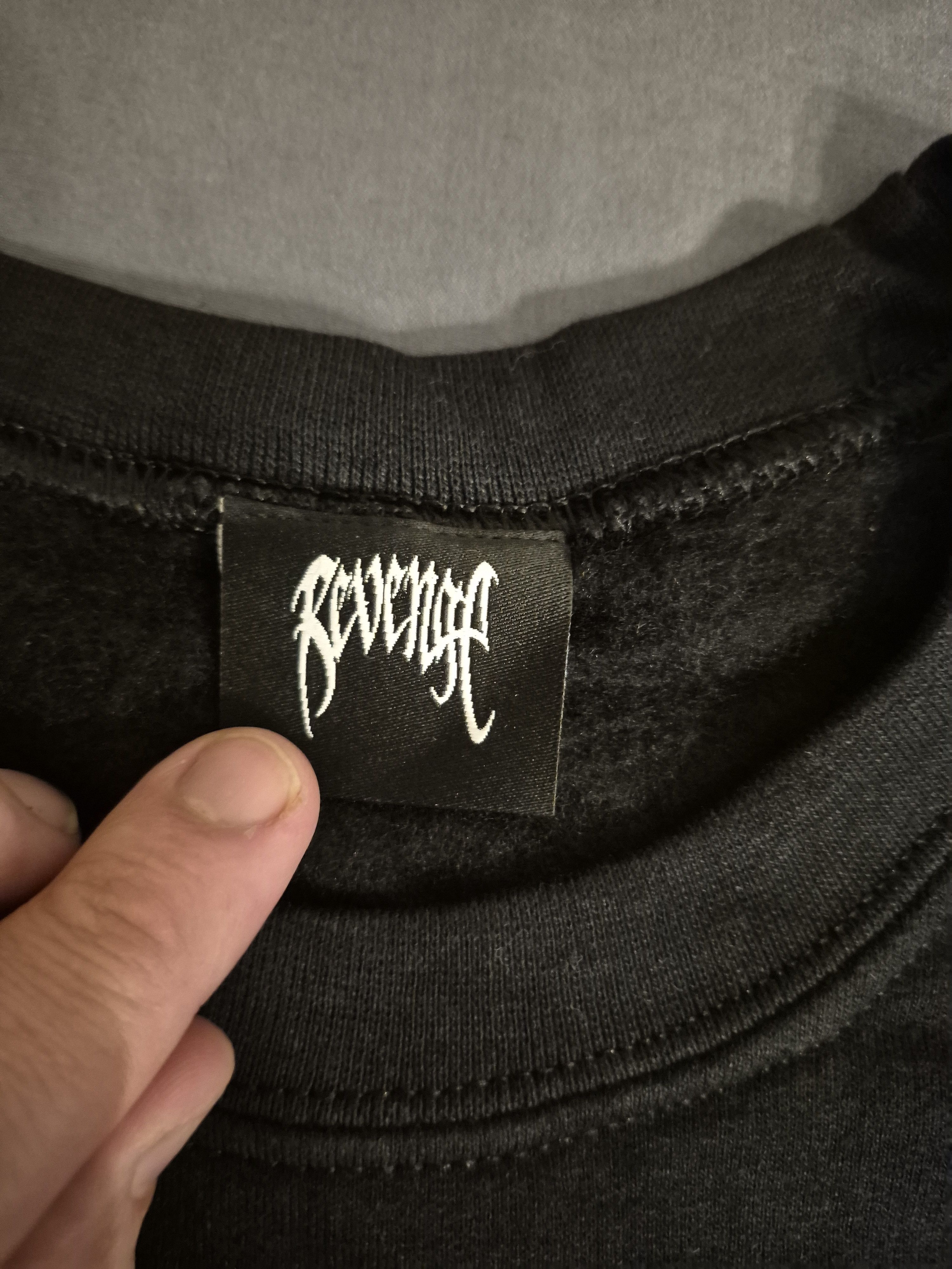 Revenge Revenge Crayon Crewneck Black Size Large Size US L / EU 52-54 / 3 - 3 Thumbnail