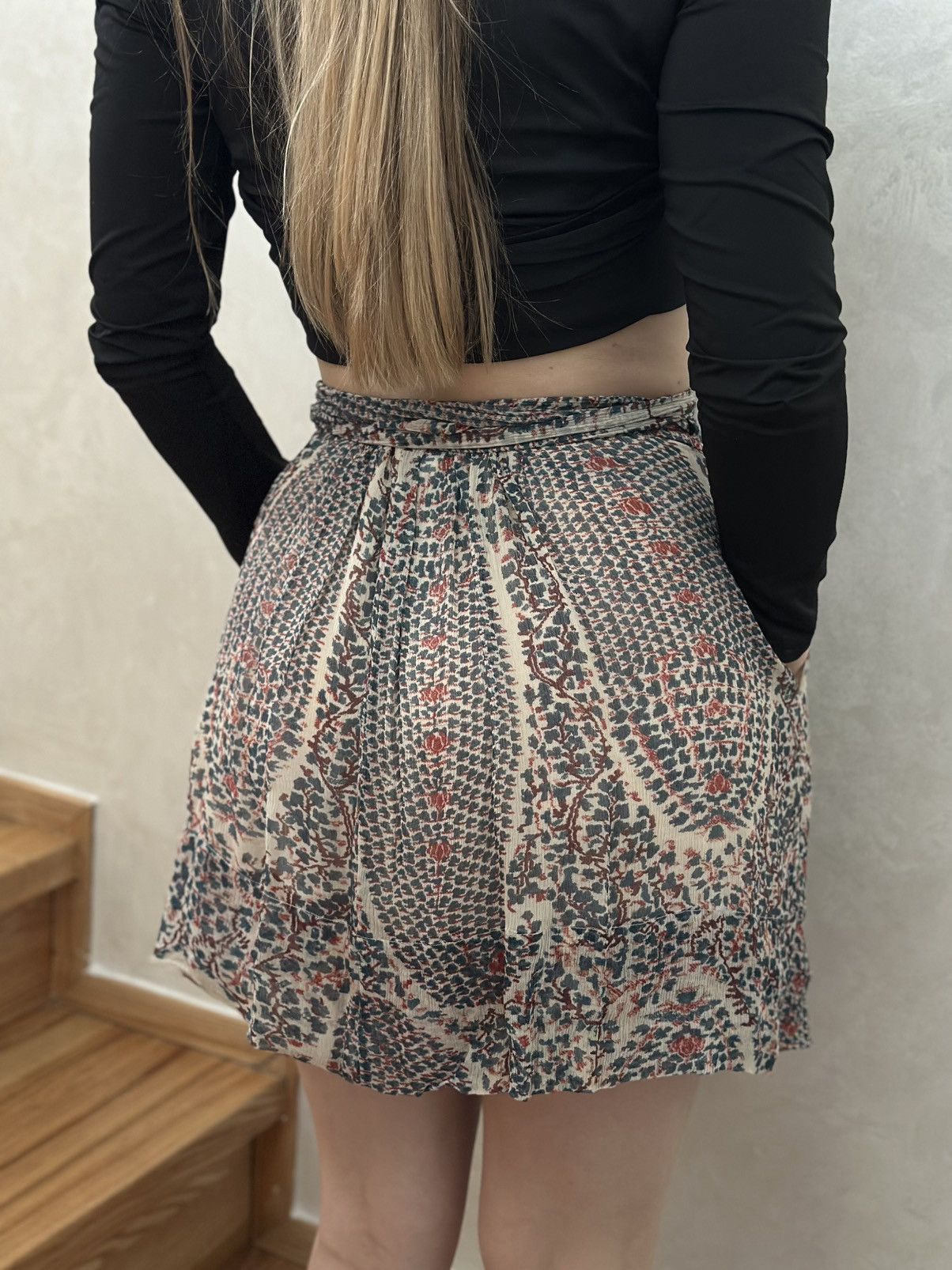 Designer × Isabel Marant × Isabel Marant Etoile Isabel Marant Etoile Viscose Skirt Size 36" / US 14 / IT 50 - 3 Thumbnail