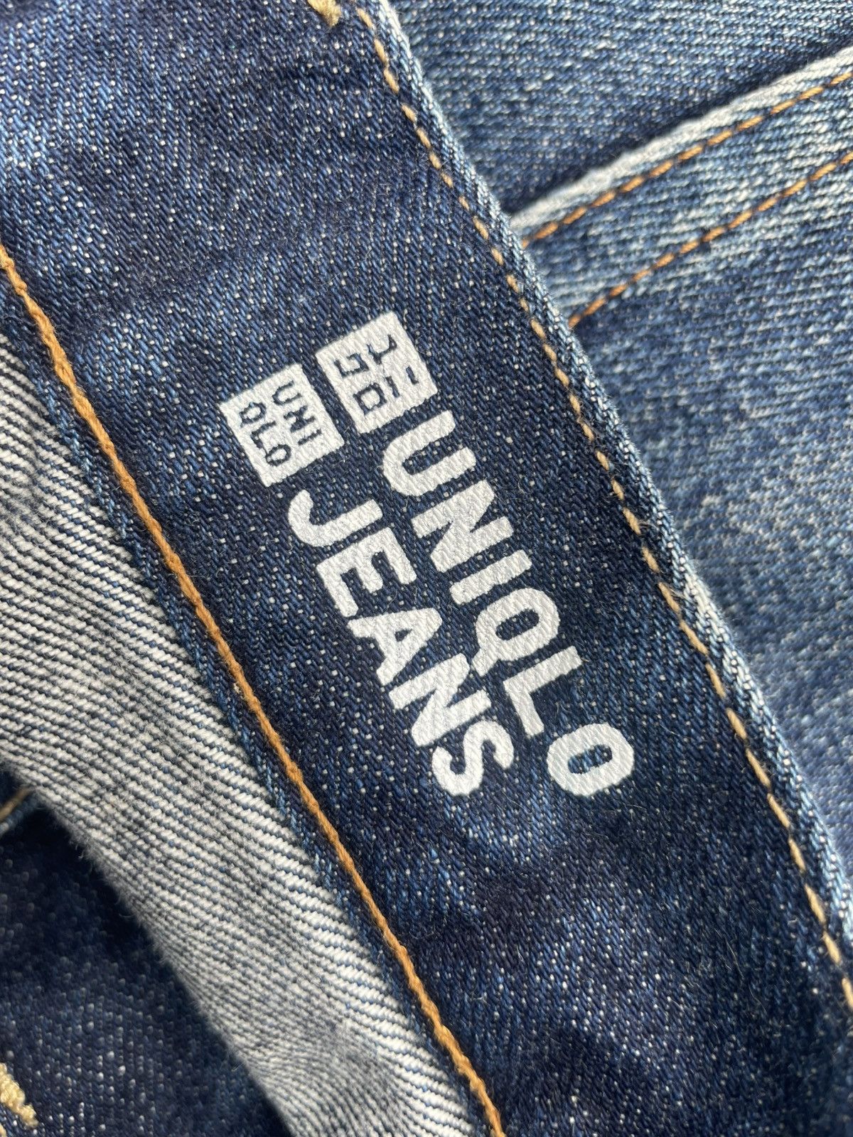 Japanese Brand × Uniqlo Uniqlo Selvedge Distresed Jeans Size US 34 / EU 50 - 15 Thumbnail